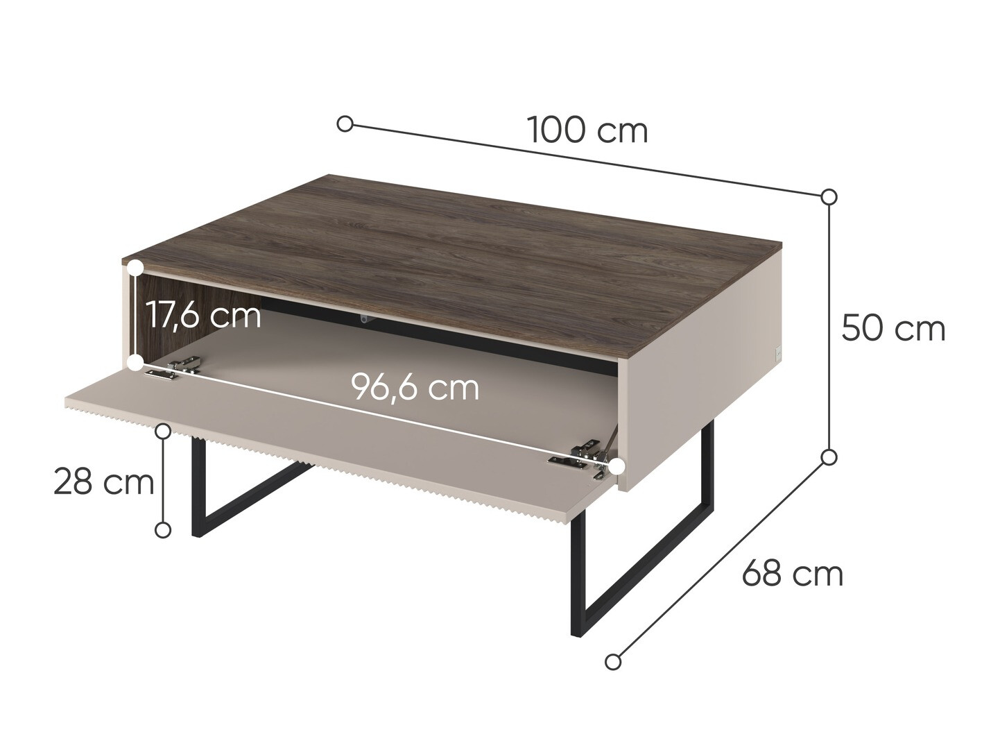 Масичка за кафе Elbtei 106