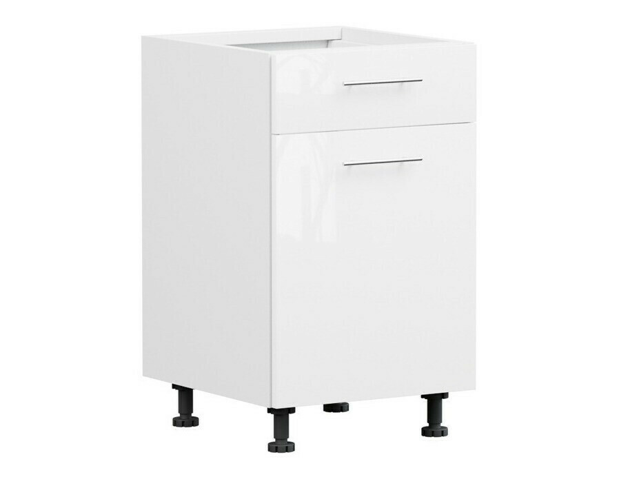 Модулен шкаф с чекмедже и врати Tiffa White 143