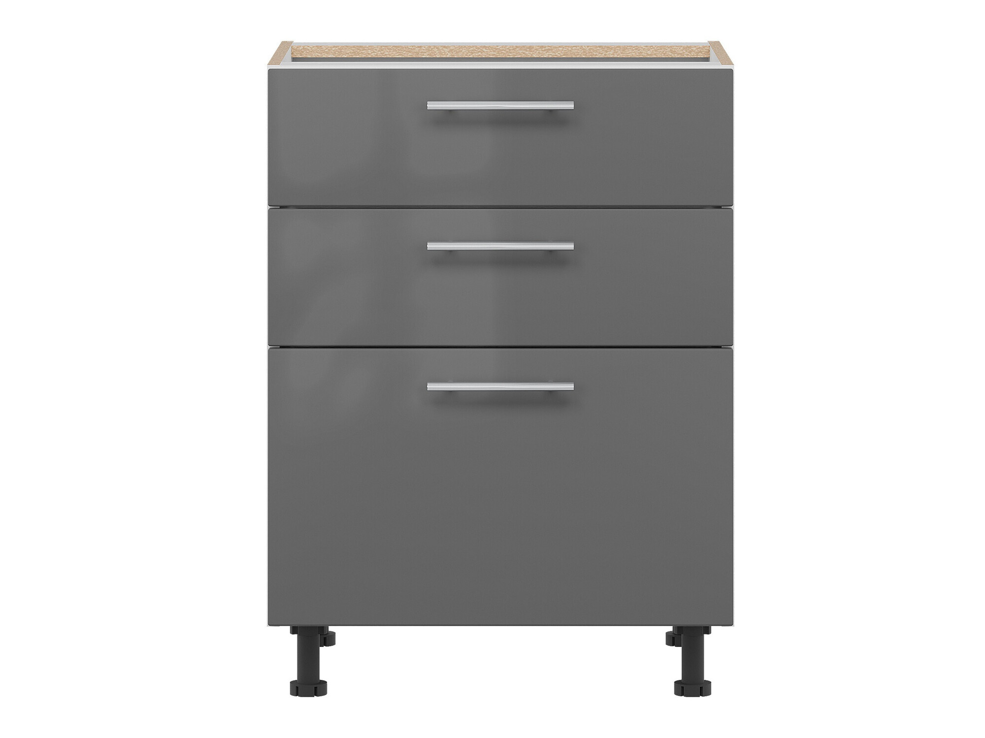 Модулен шкаф с чекмеджета Tiffa Grey 142