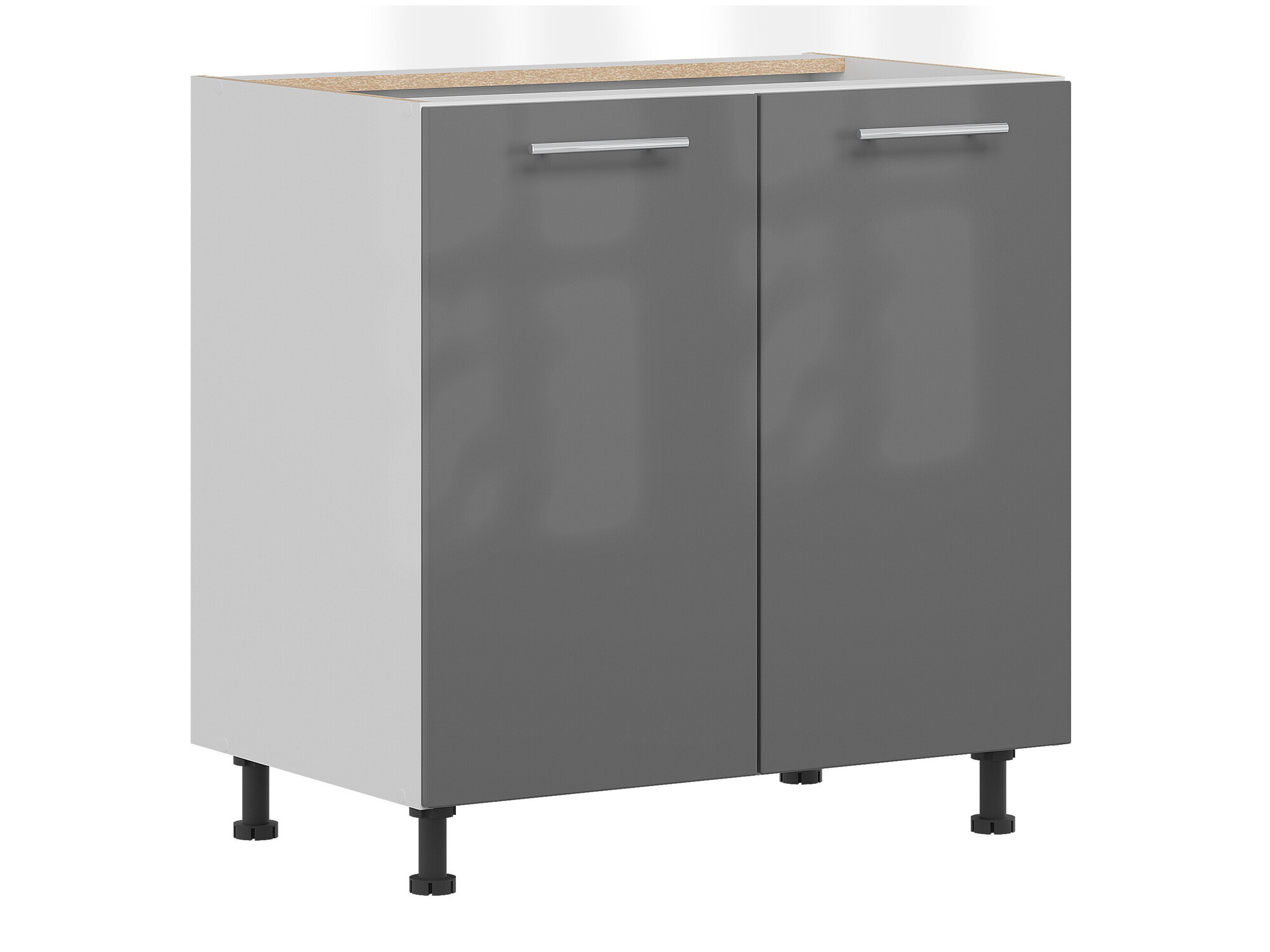 Модулен шкаф с врати Tiffa Grey 143