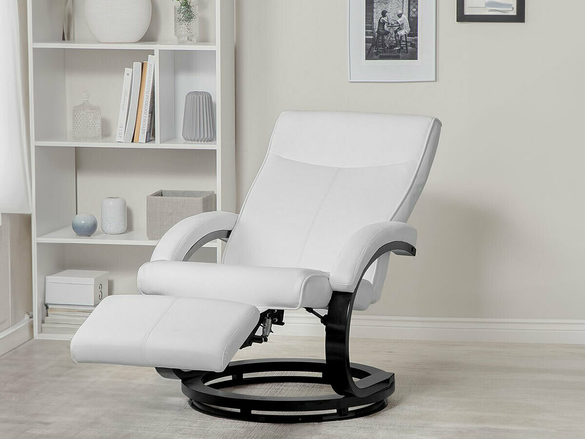 Реклайнер Berwyn 1326 (Бял)