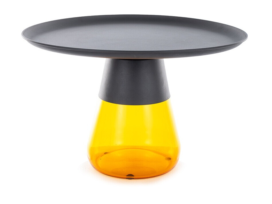 Масичка за кафе Detroit 440 (Черен + Жълт)