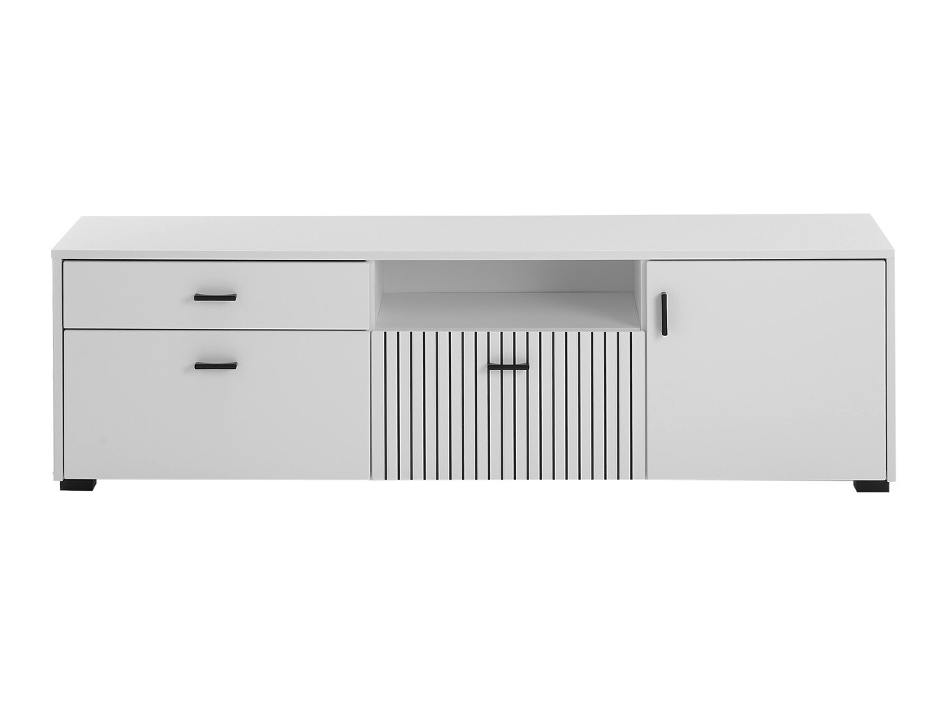 ТВ шкаф Belmelu 105 (Бял)
