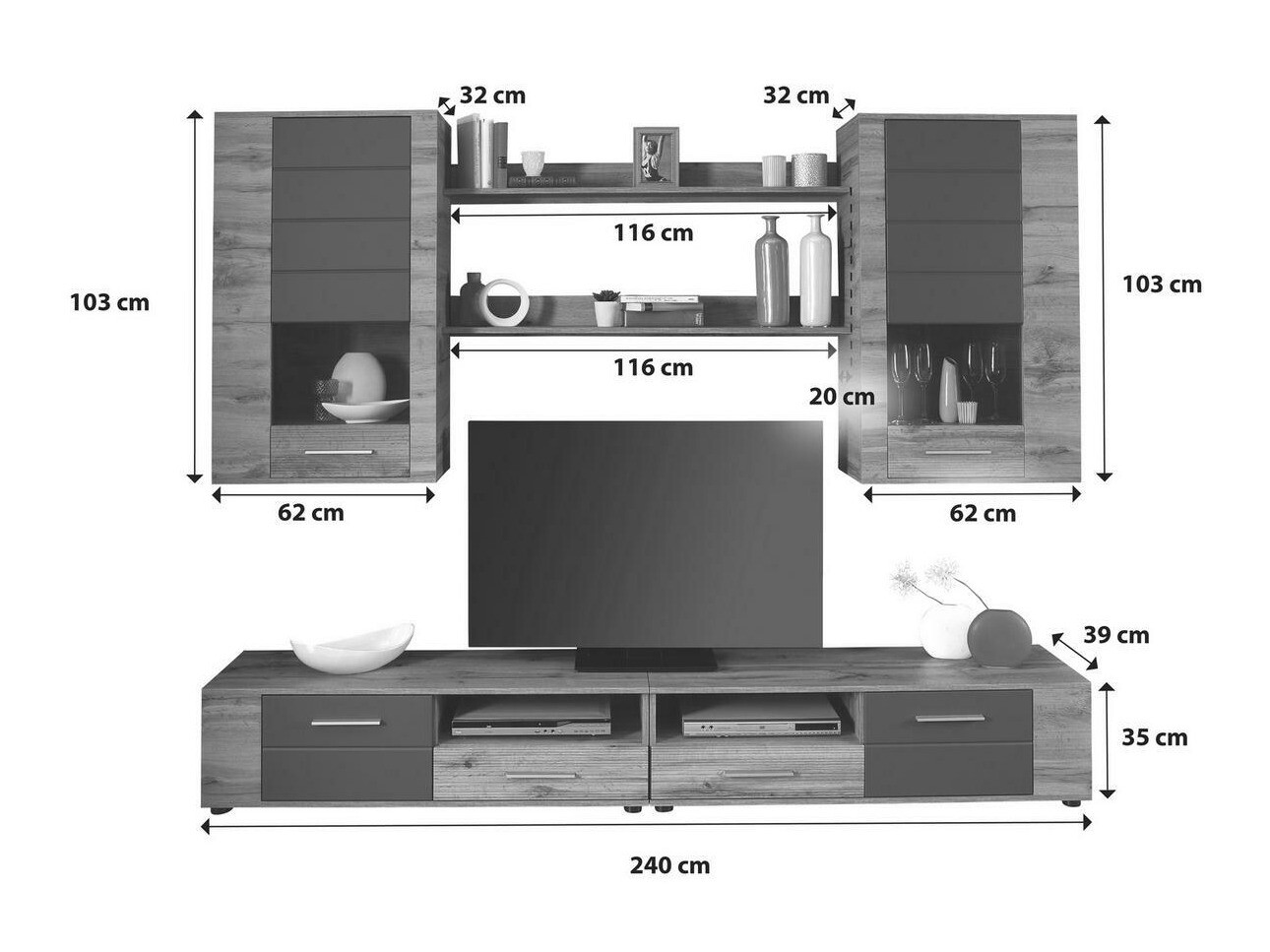 Комплект за хол Ontario 117