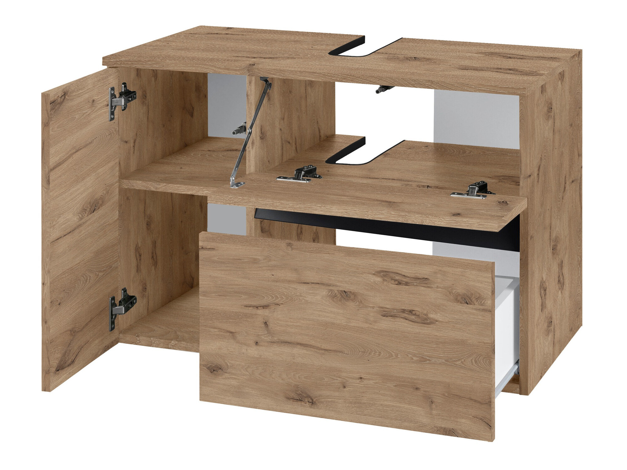 Окачен шкаф за мивка Soncamu 107 (Дъб)