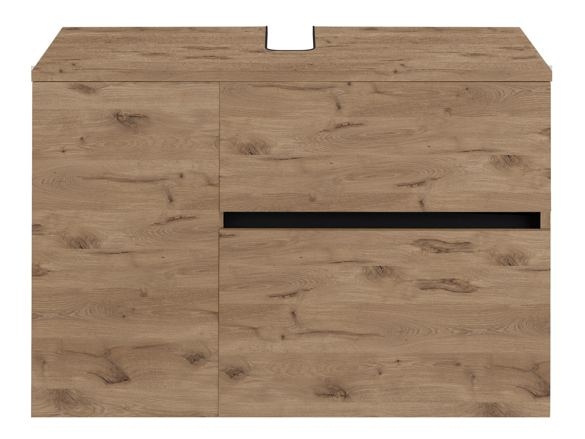 Окачен шкаф за мивка Soncamu 107 (Дъб)