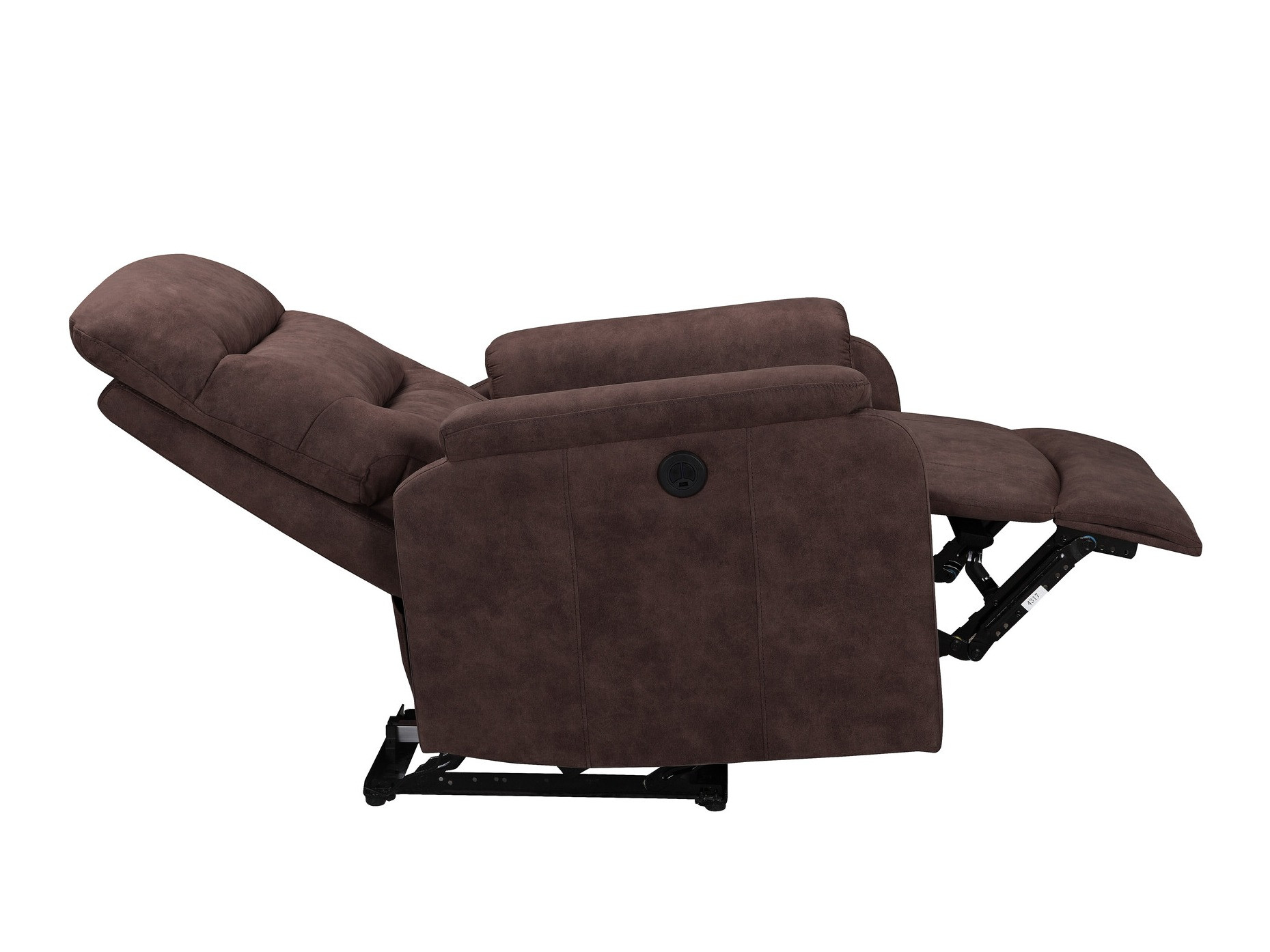 Реклайнер Denton 1347 (Тъмнокафяв)