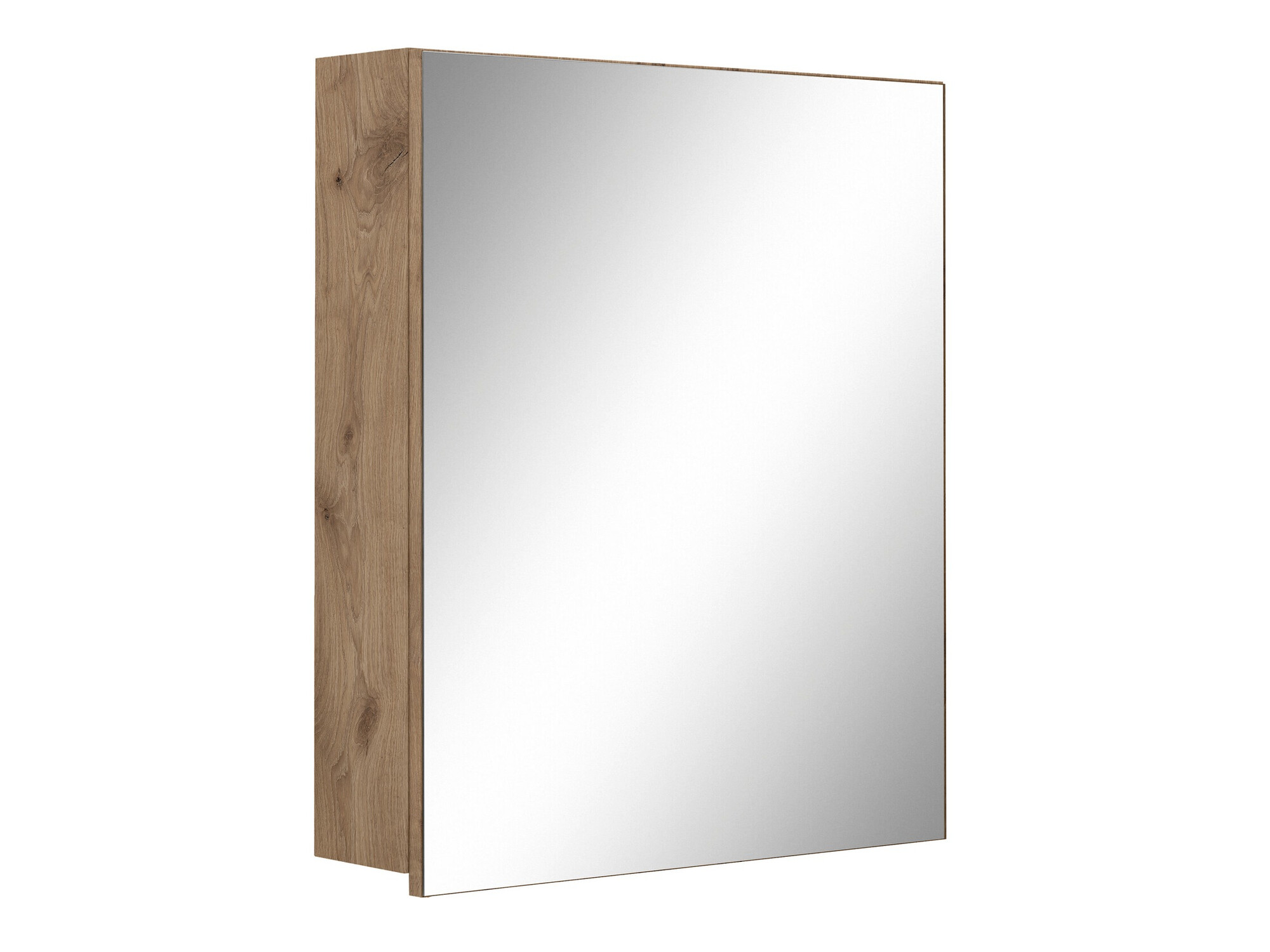 Шкаф за баня с огледало Soncamu 105 (Дъб)