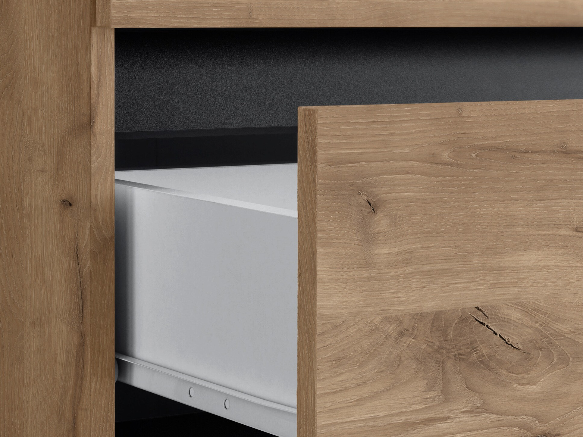 Стоящ шкаф за баня Soncamu 101 (Дъб)