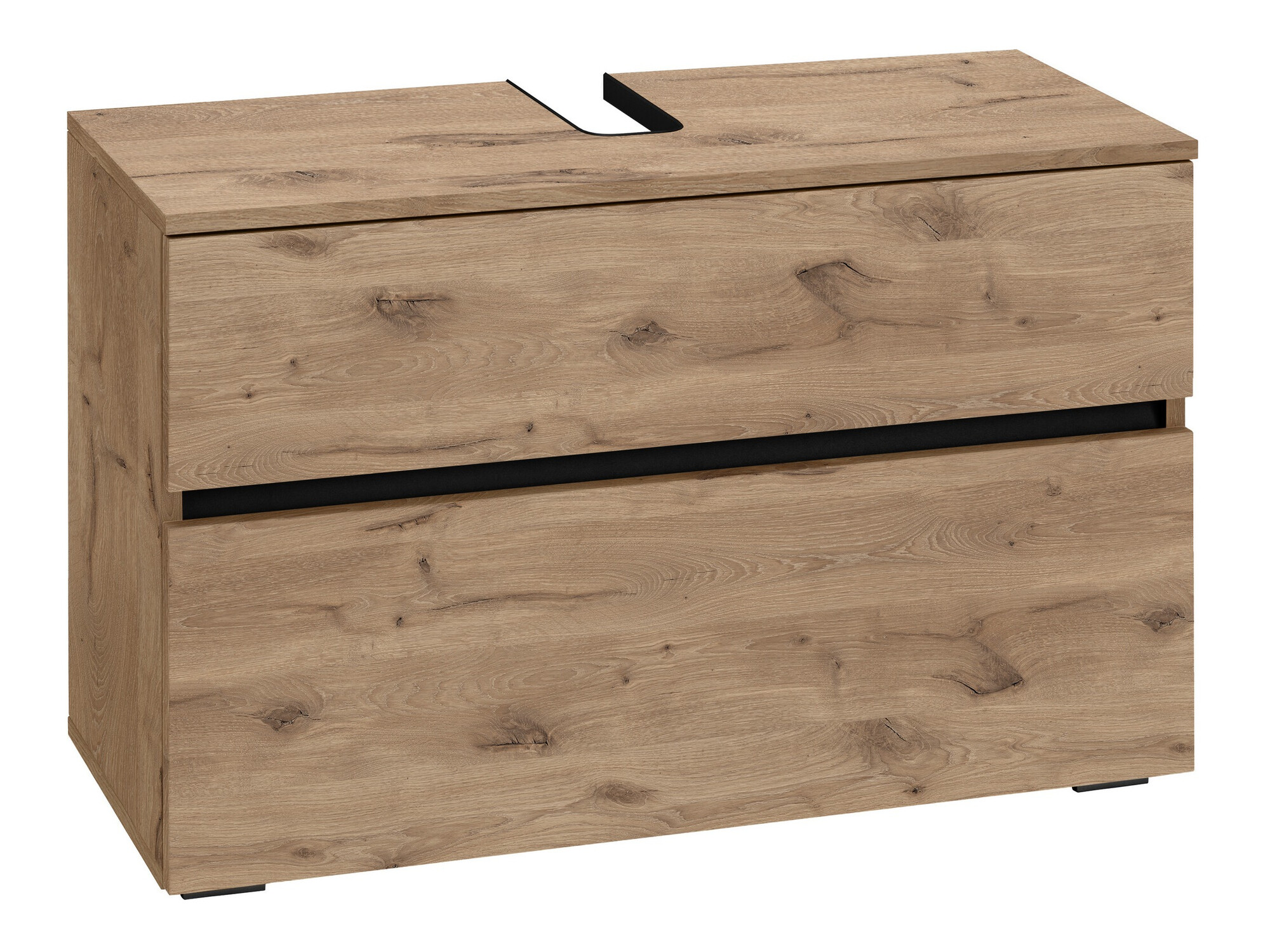 Стоящ шкаф за баня за мивка Soncamu 109 (Дъб)