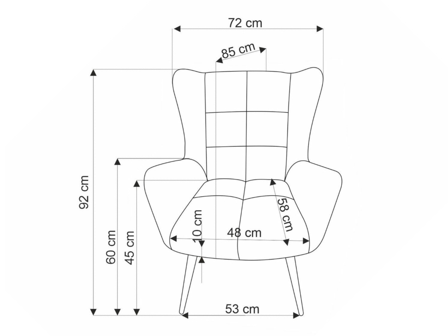 Фотьойл Houston 1756 (Жълт)