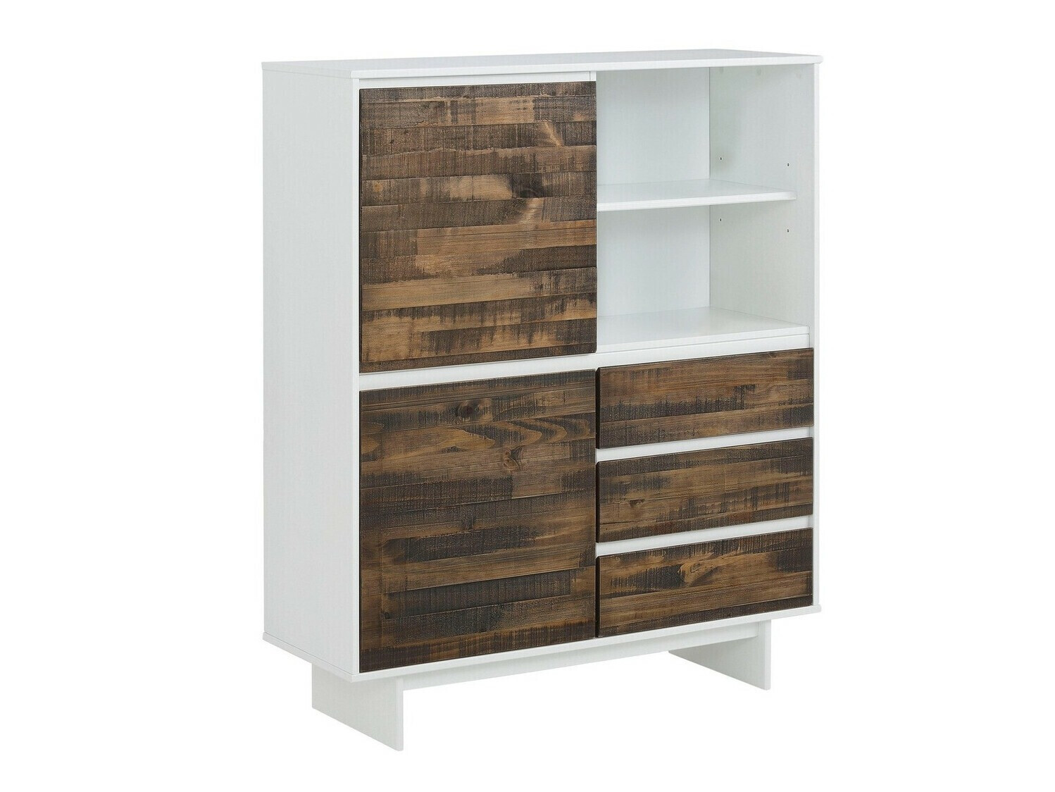 Скрин Denton 213 (Бял + Кафяв)