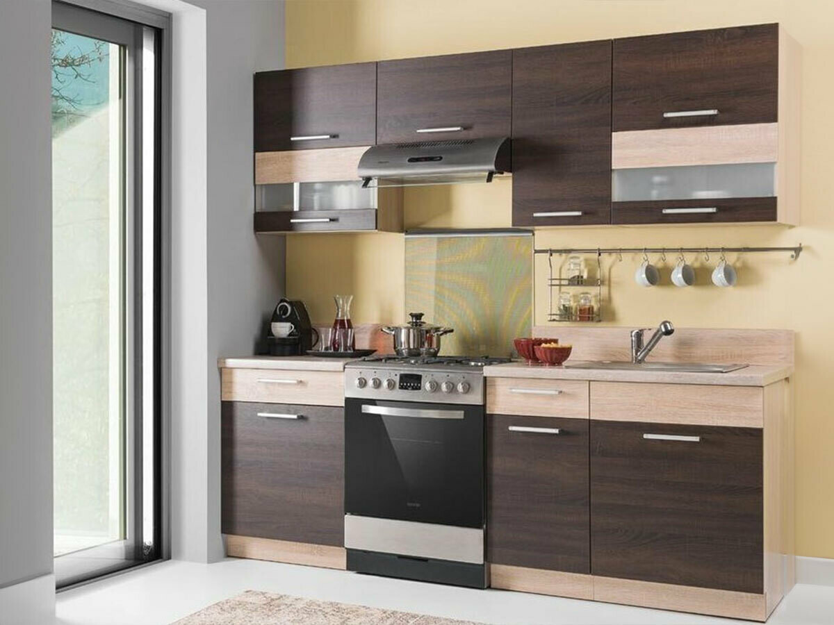 Комплект за кухня Mode Dark 126