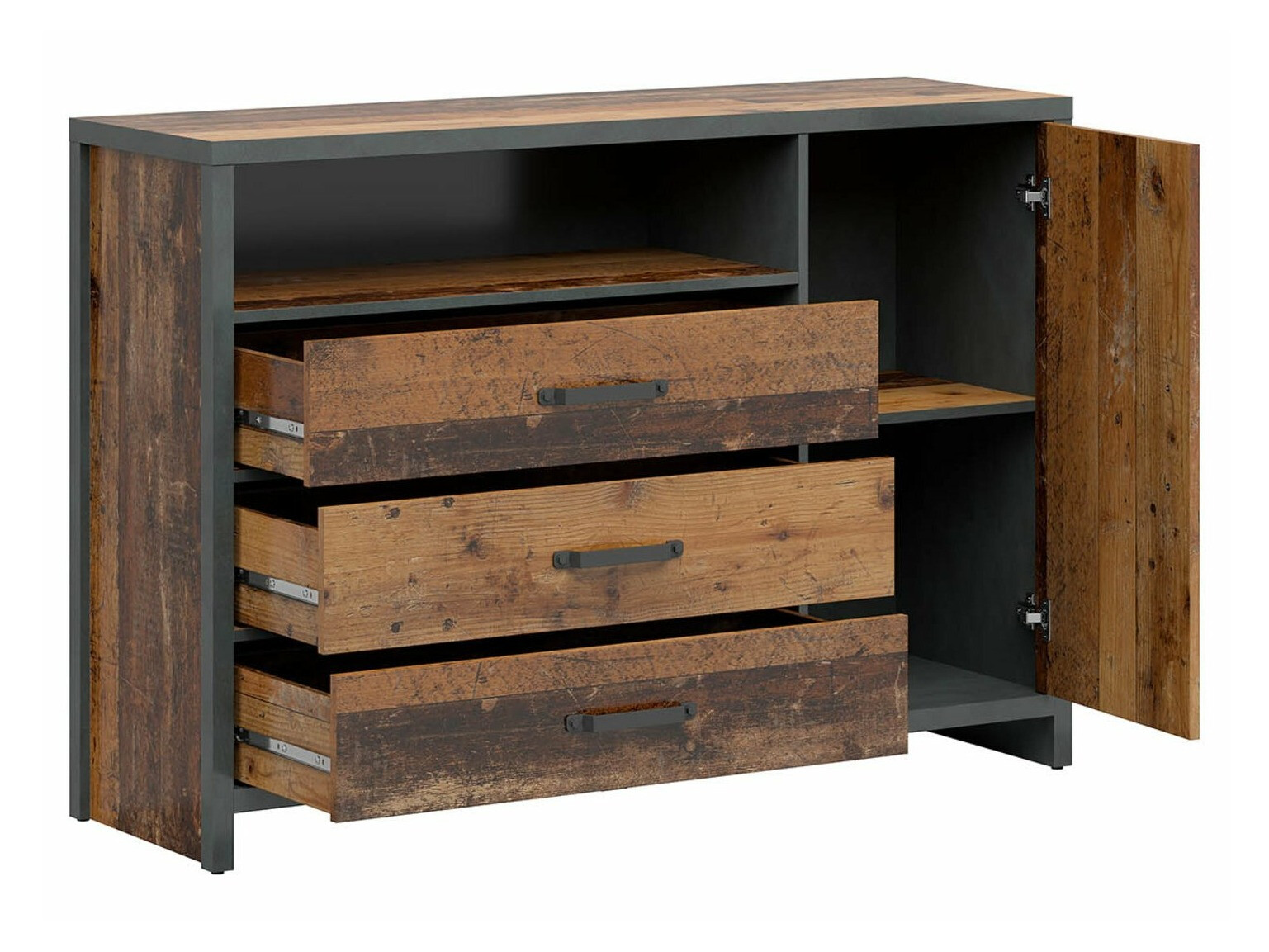 Скрин Belsera 101 (Кафяв + Matera сив)