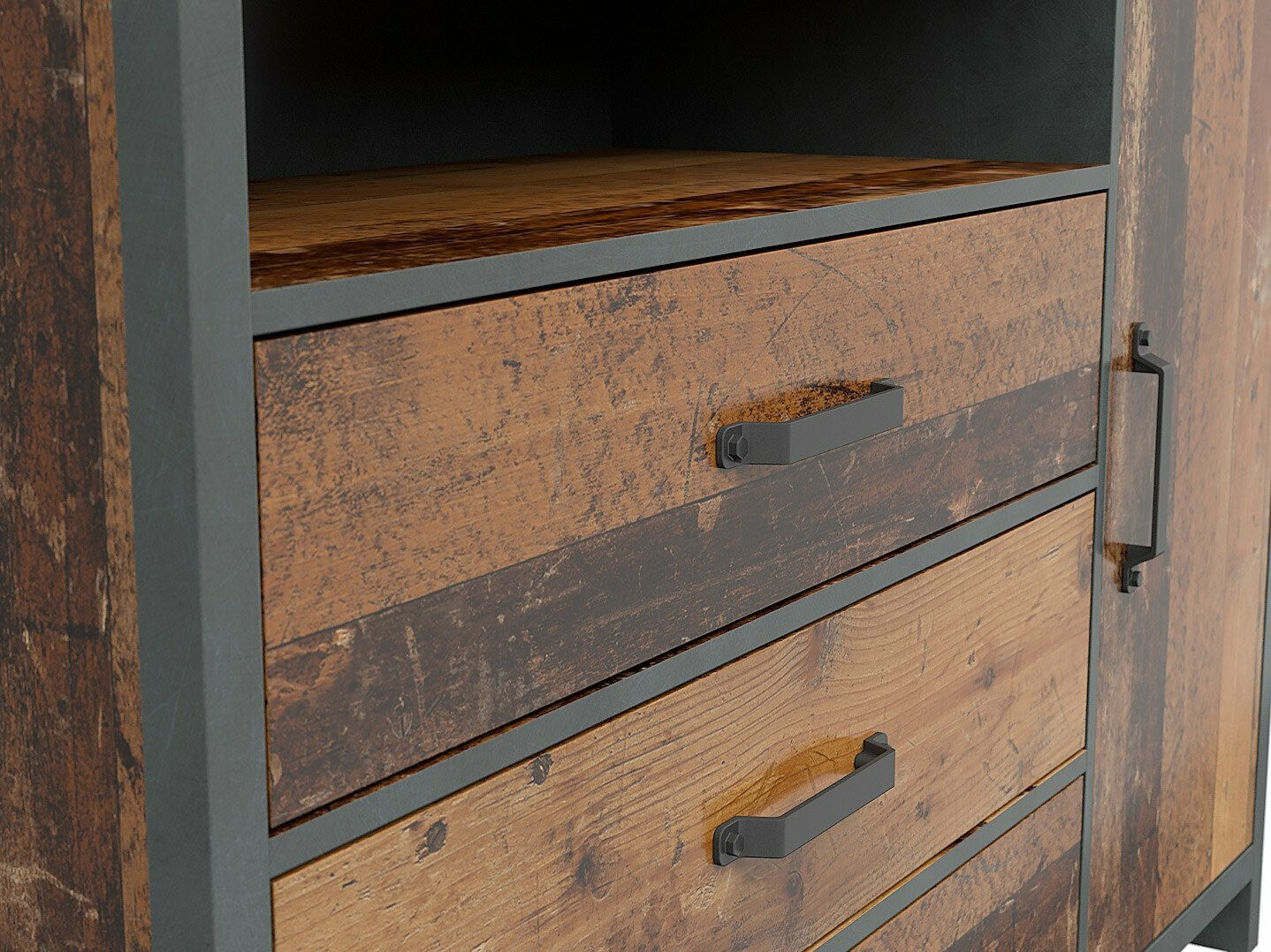 Скрин Belsera 101 (Кафяв + Matera сив)