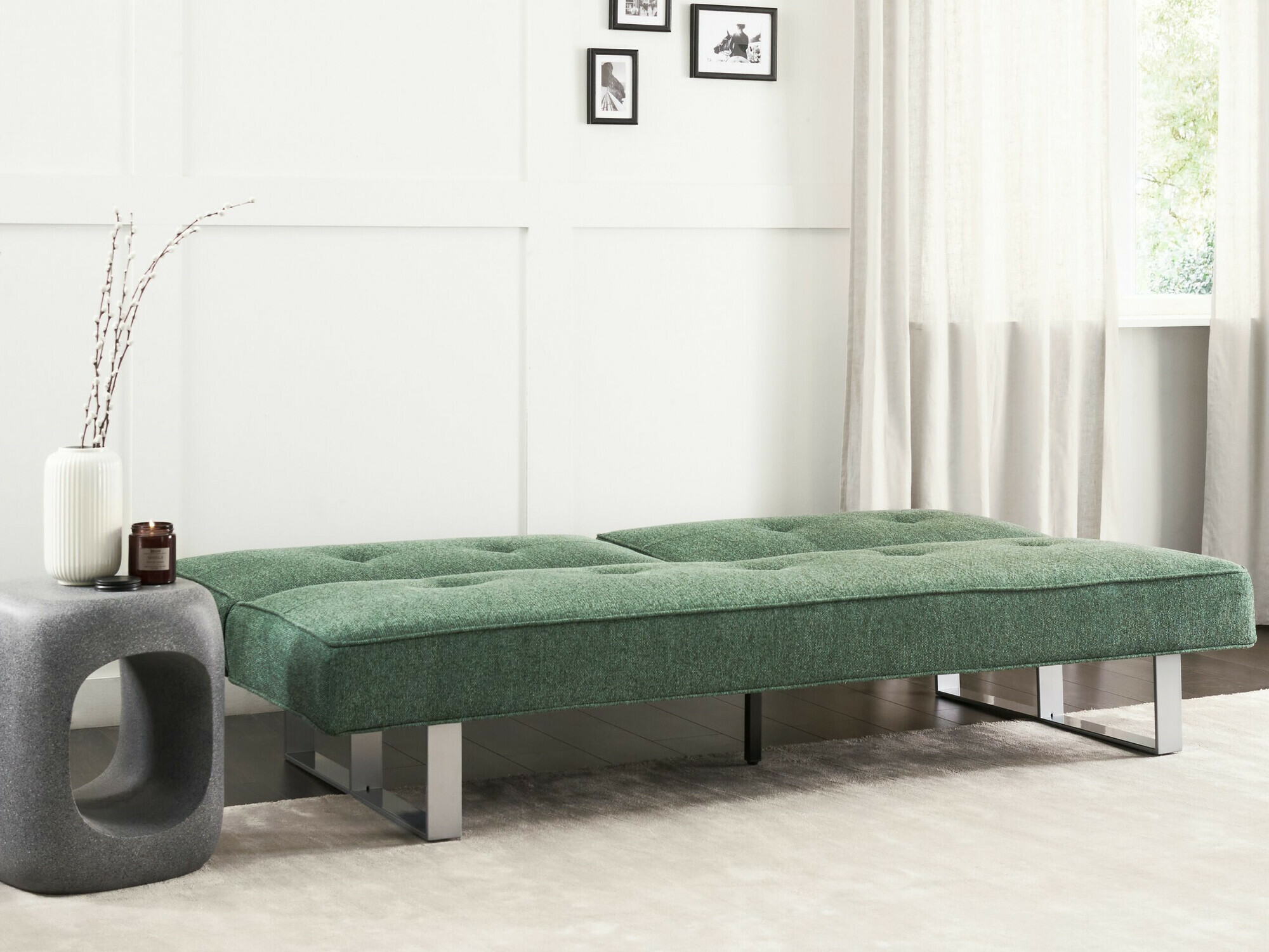 Разтегателен диван Berwyn 1559 (Зелен)