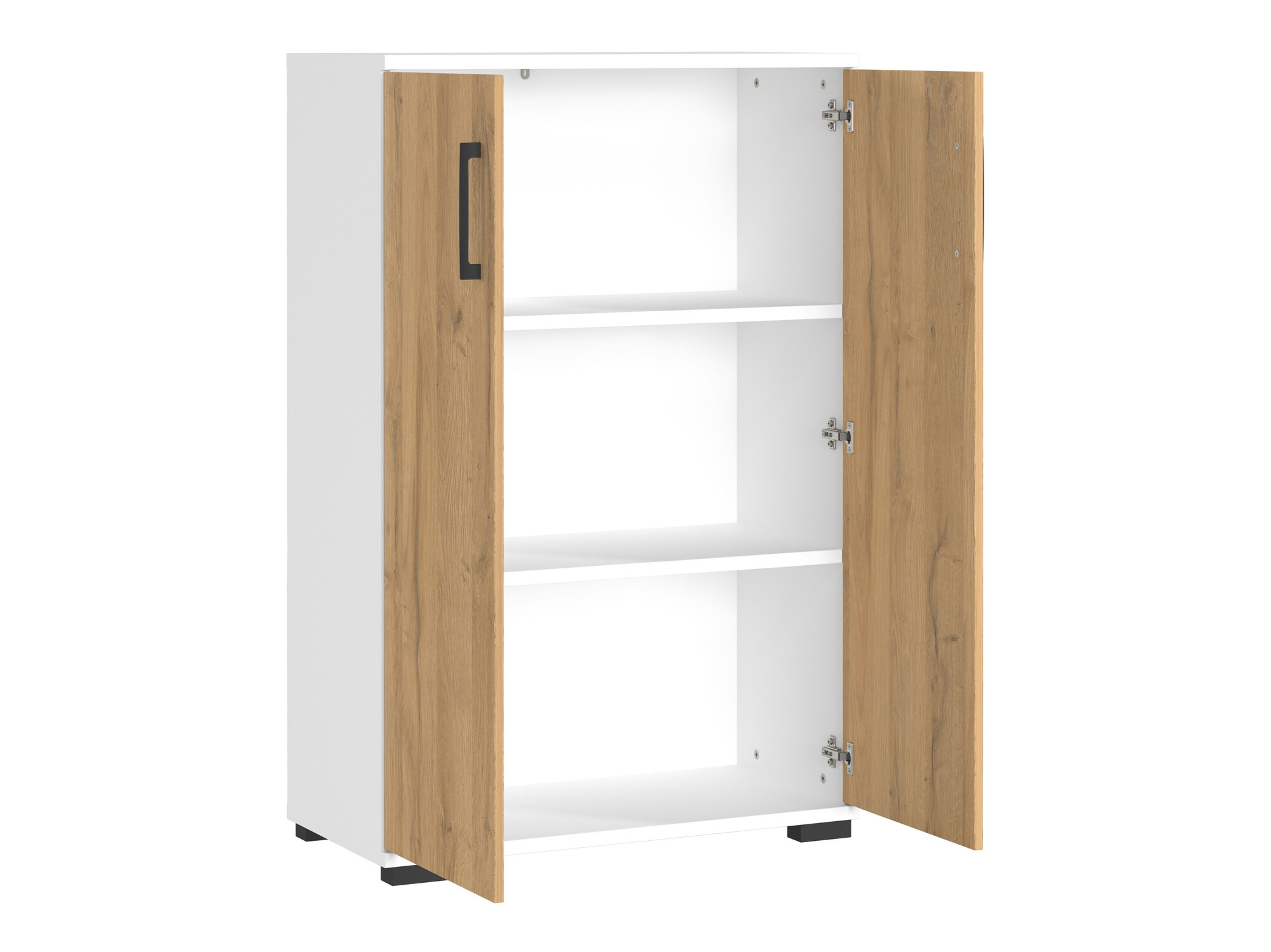 Шкаф Lartesi 101 (Бял + Grandson дъб)