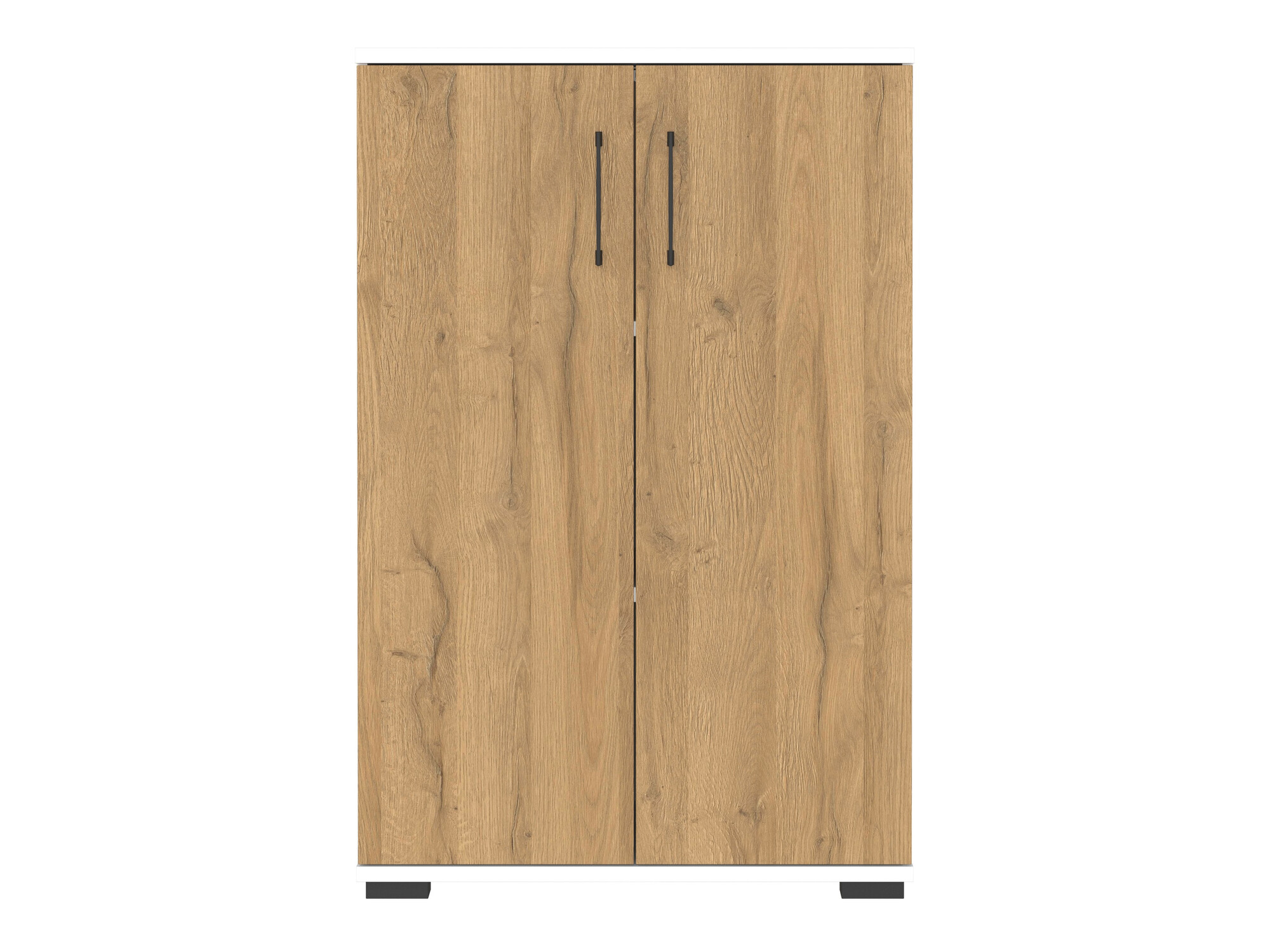 Шкаф Lartesi 101 (Бял + Grandson дъб)