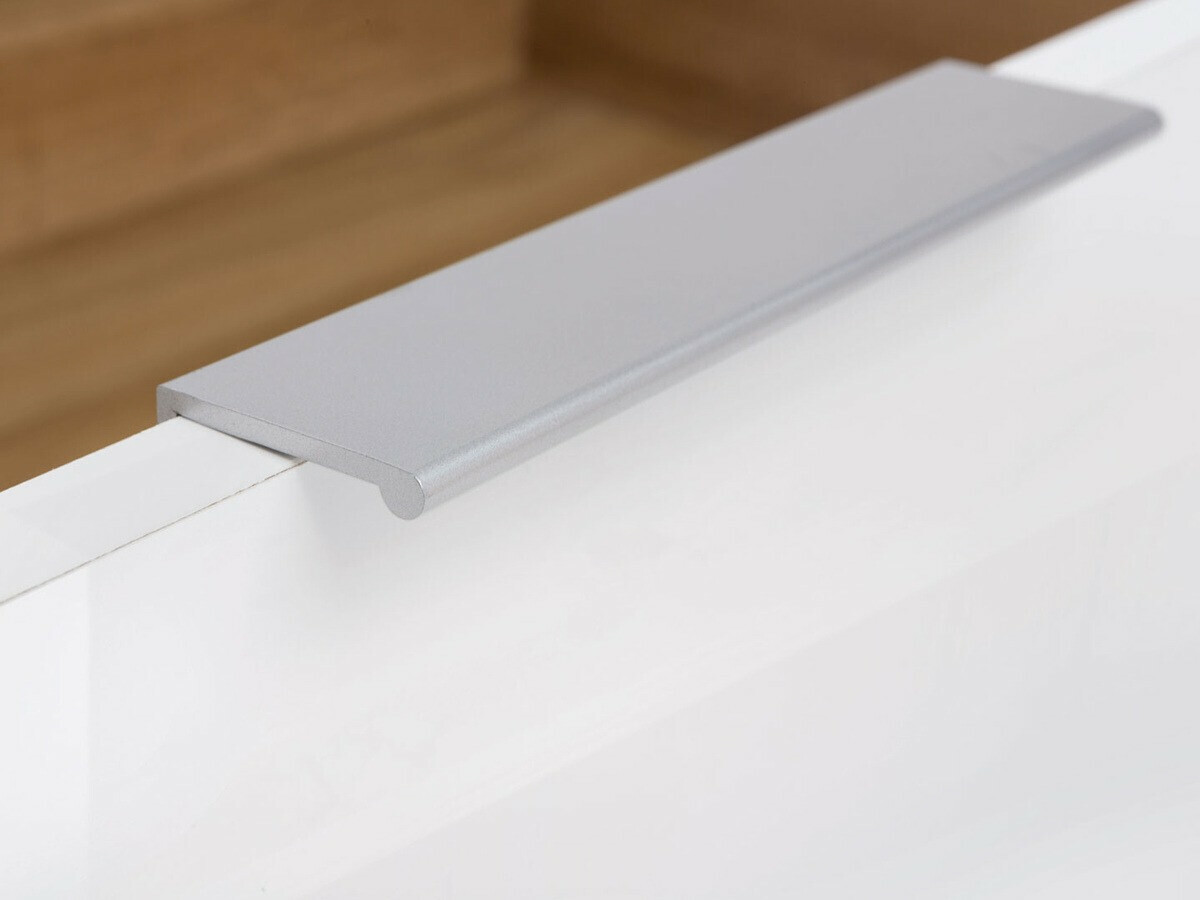 Ъглов гардероб Tivetra 116 (Дъб уотан + Бял гланц)