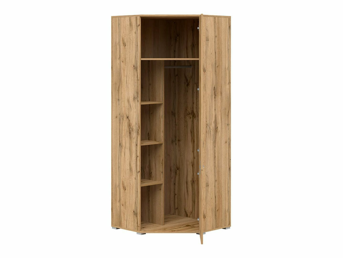 Ъглов гардероб Tivetra 116 (Дъб уотан)