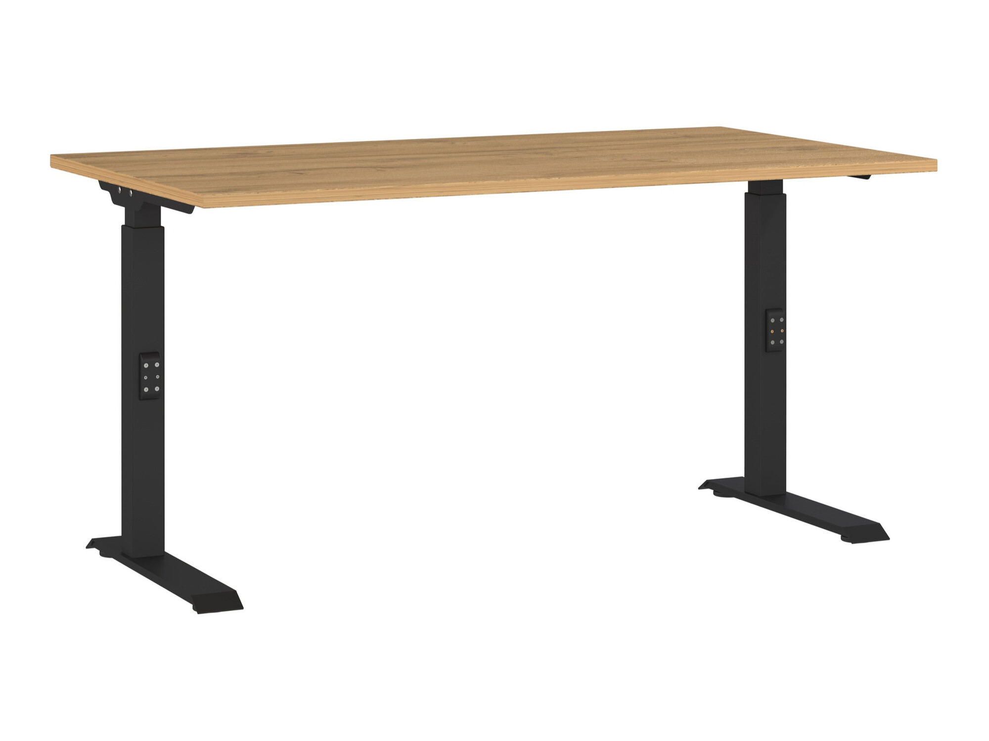 Офис бюро Eliromo 121 (Grandson дъб + Черен)