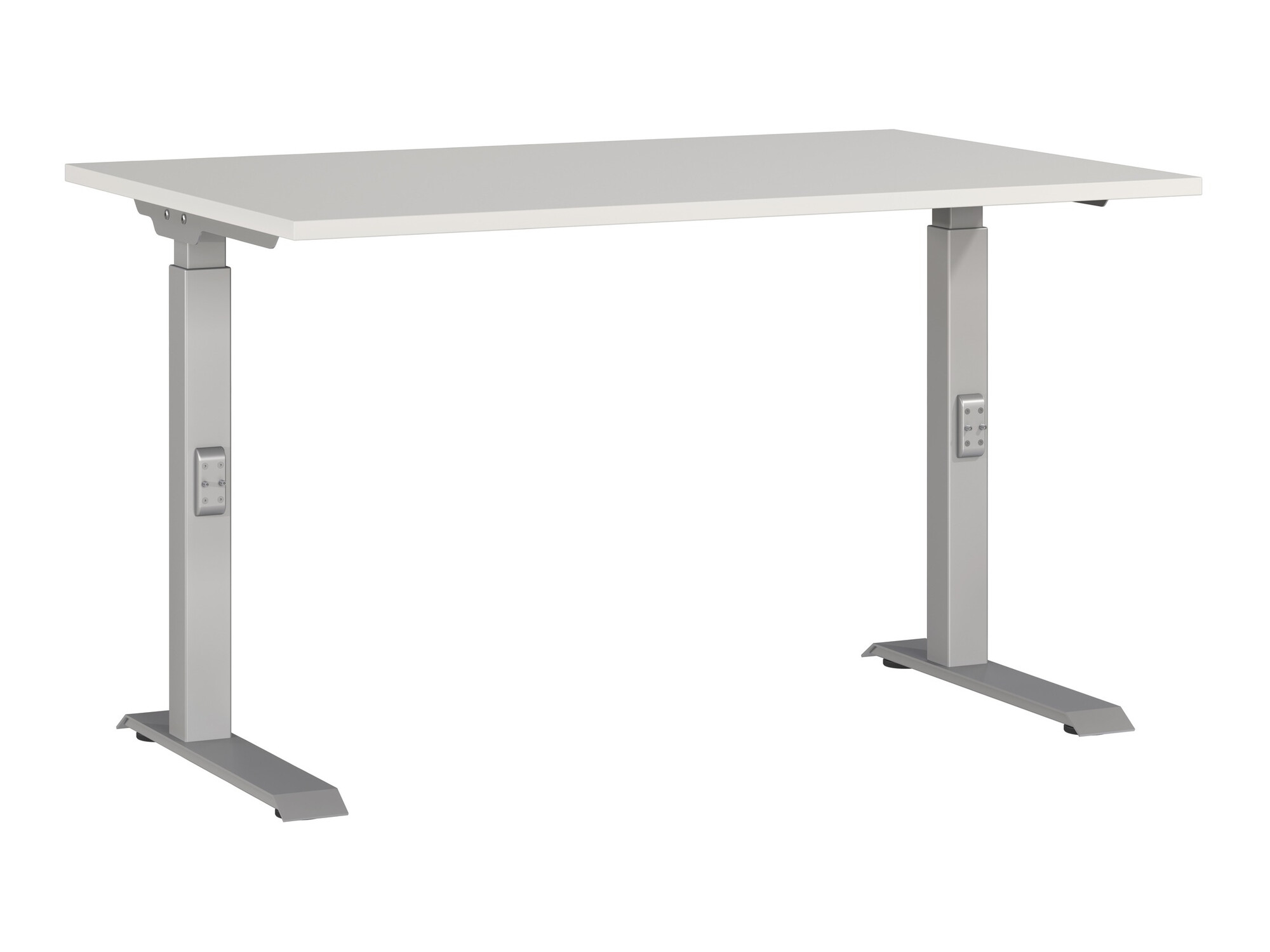 Офис бюро Eliromo 122 (Светло сив + Сребро)