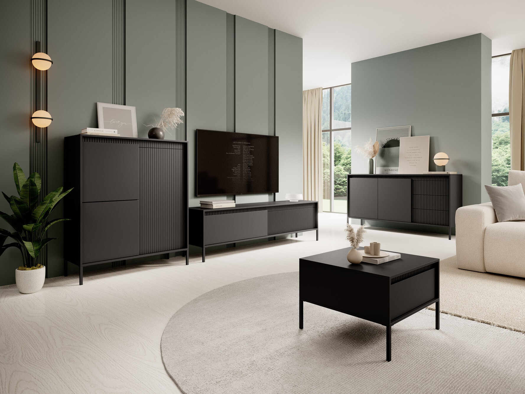 Скрин Romfele 101 (Черен)