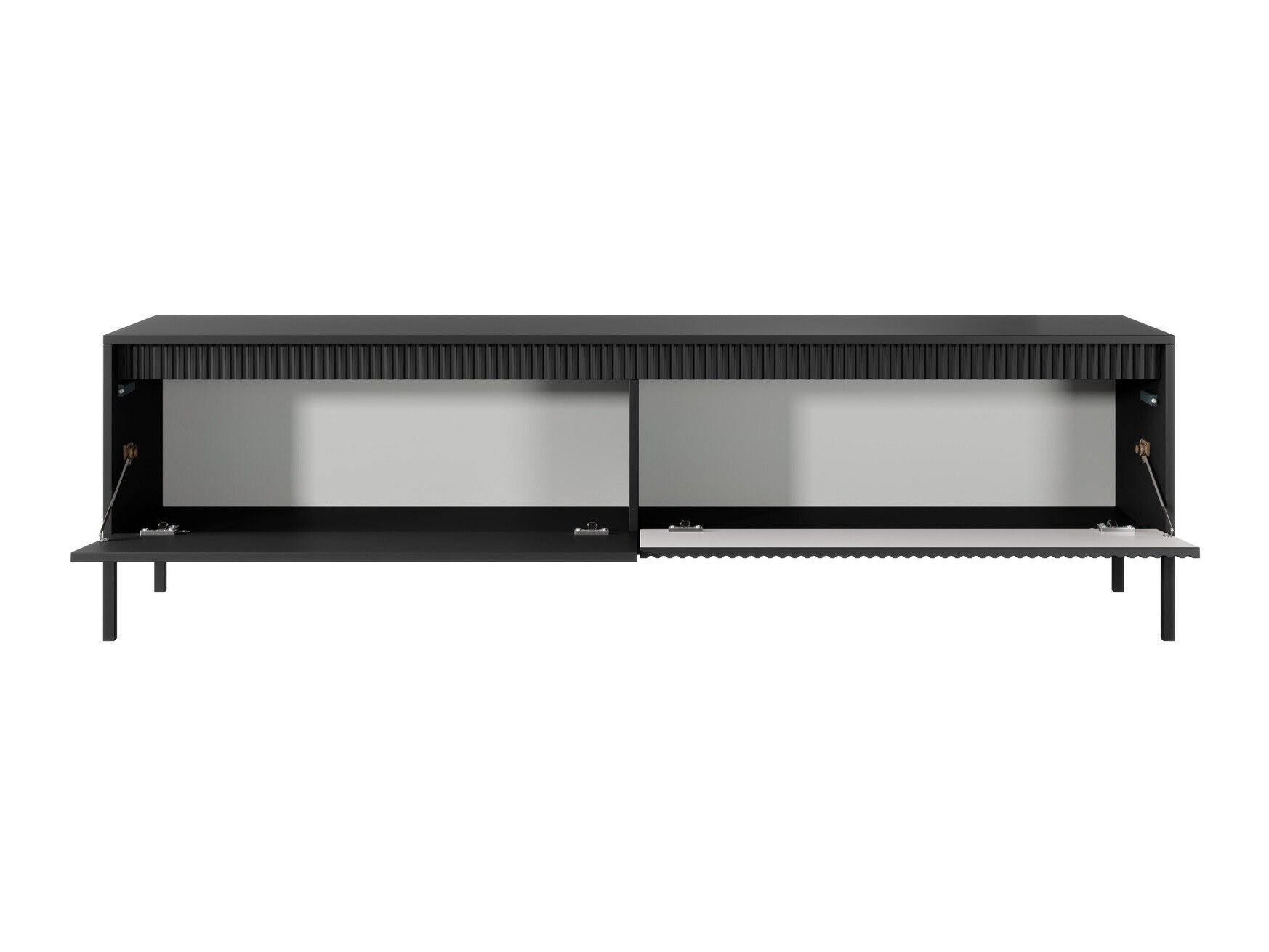 ТВ шкаф Romfele 104 (Черен)