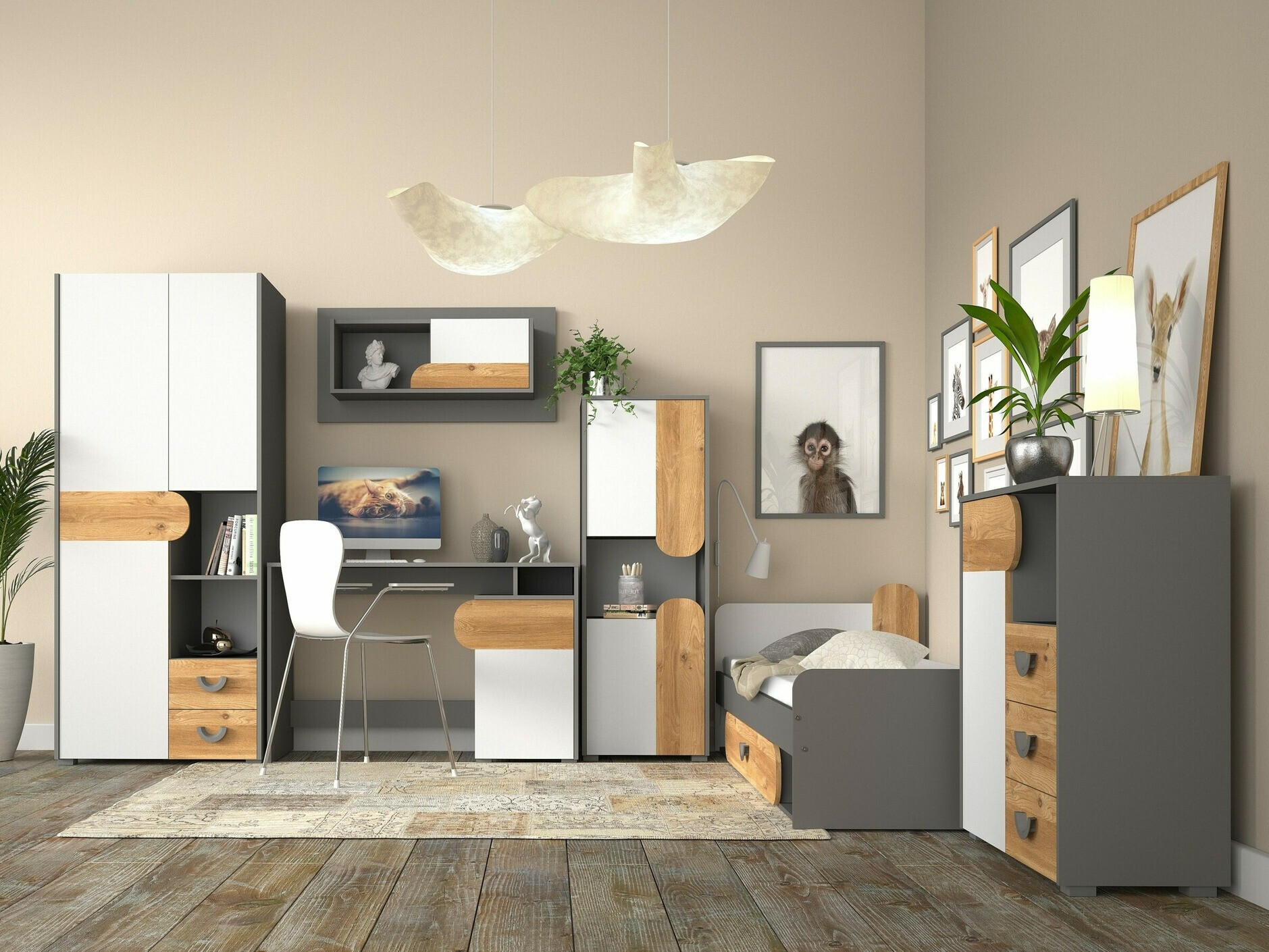 Стенна етажерка Lomteo 108