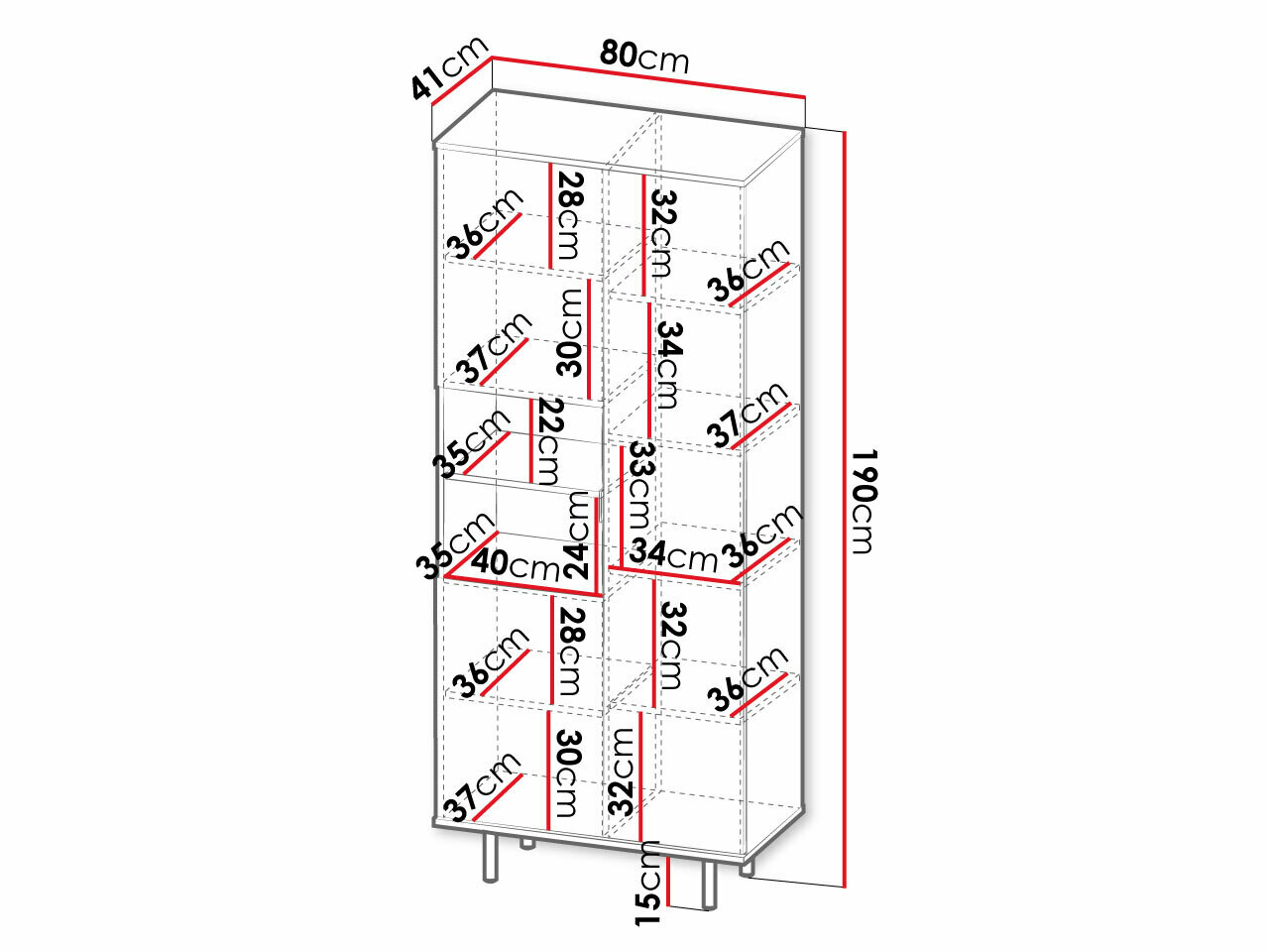 Етажерка Decus I (Кашмир)
