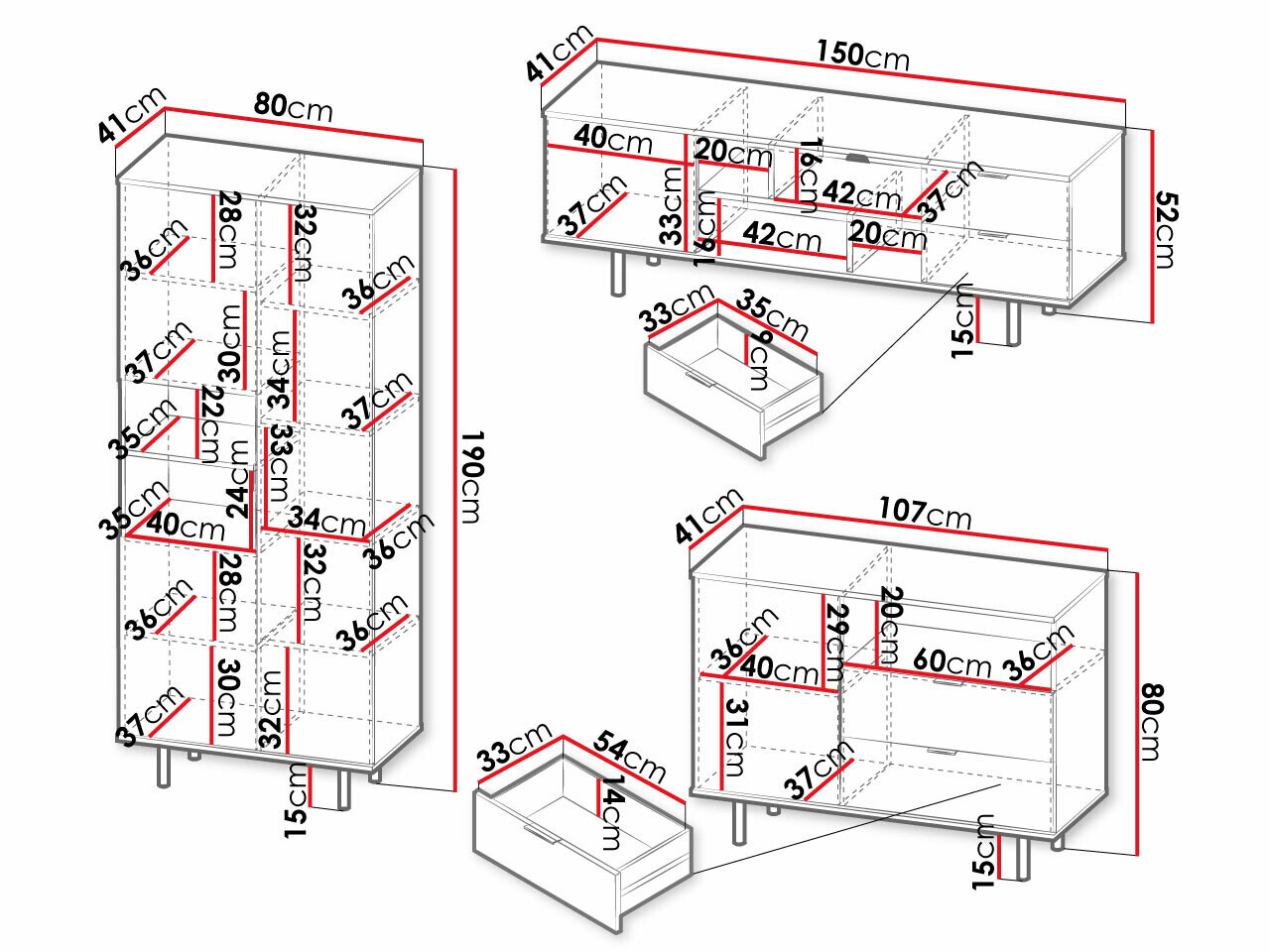 Комплект за хол Virdomi 107 (Кашмир)
