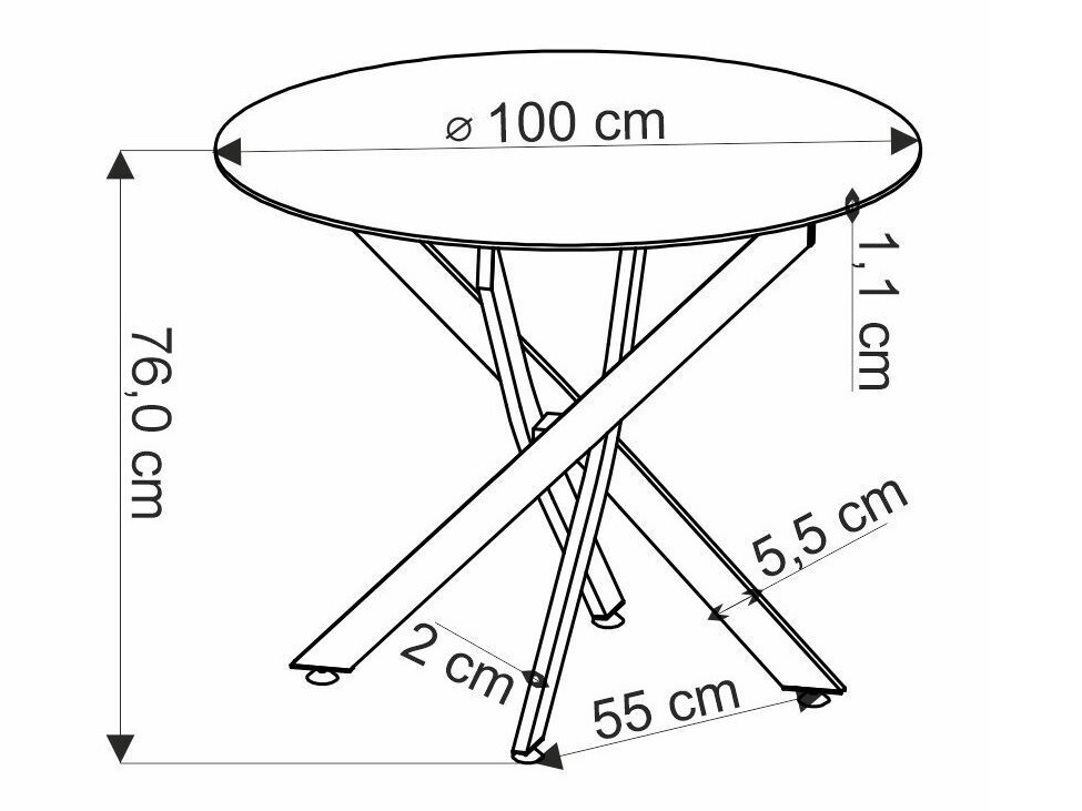 Маса Houston 1772