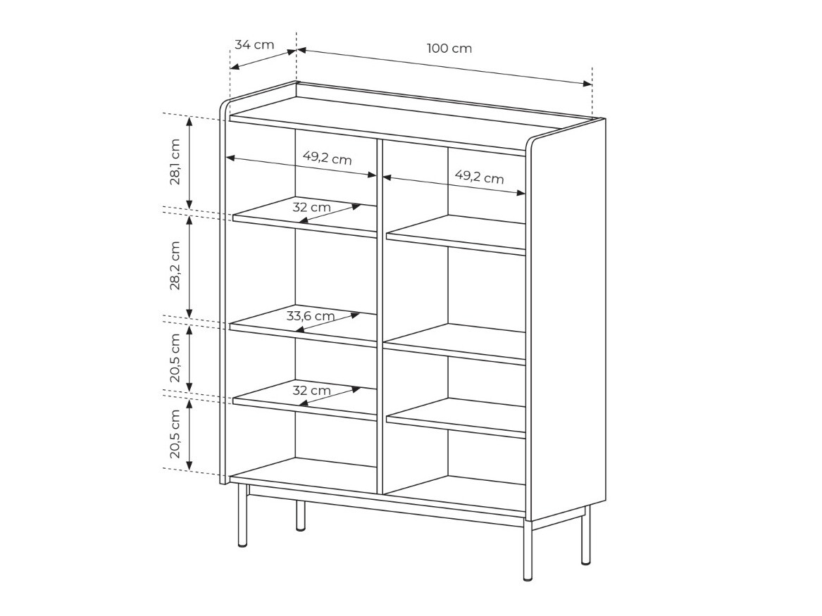 Шкаф Cortoli 100