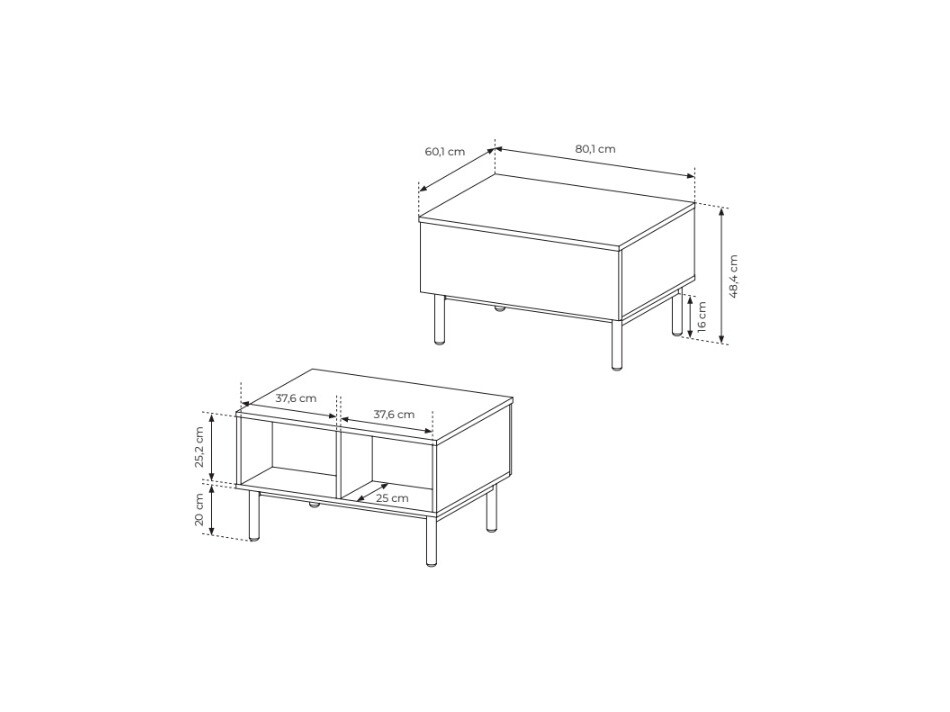 Масичка за кафе Livmave 106