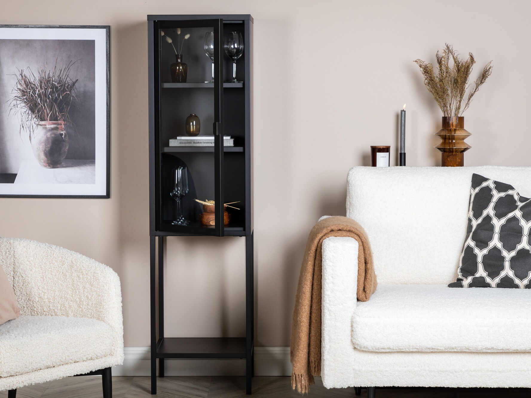 Етажерка Dallas 118 (Черен)