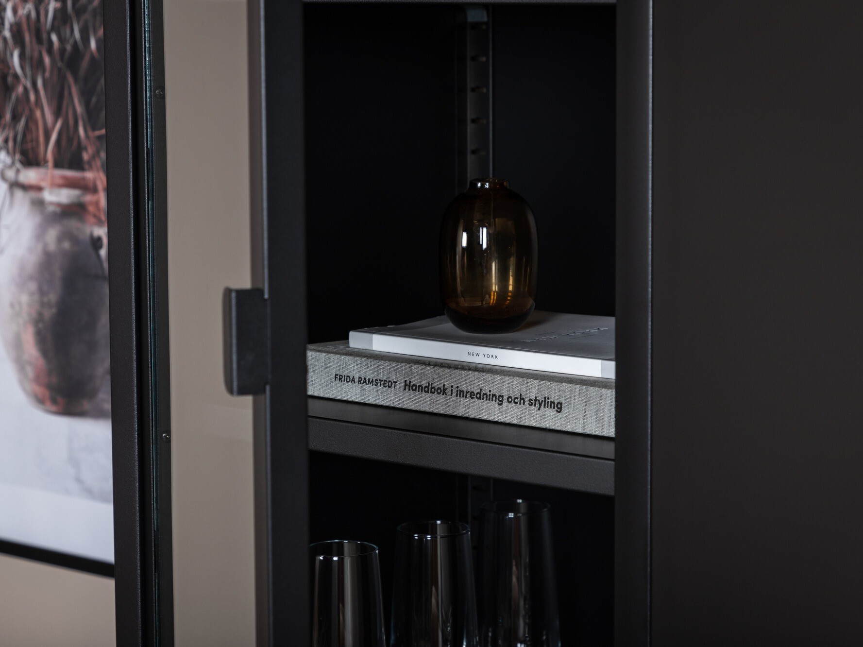 Етажерка Dallas 118 (Черен)