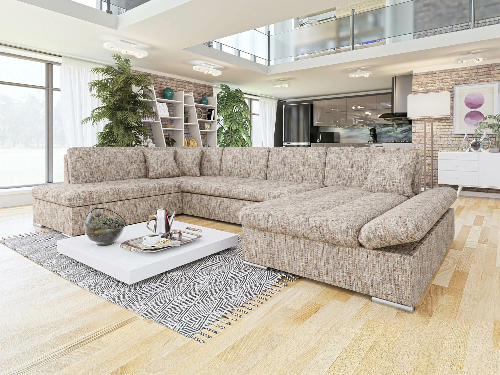 Ъглов диван Comfivo Tilia II (Tracy 211.01)