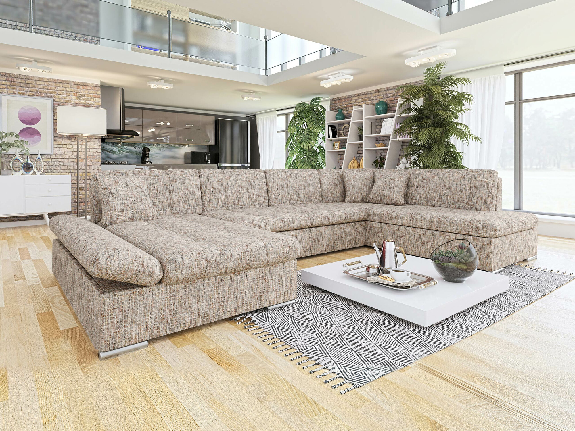 Ъглов диван Comfivo Tilia II (Tracy 211.01)