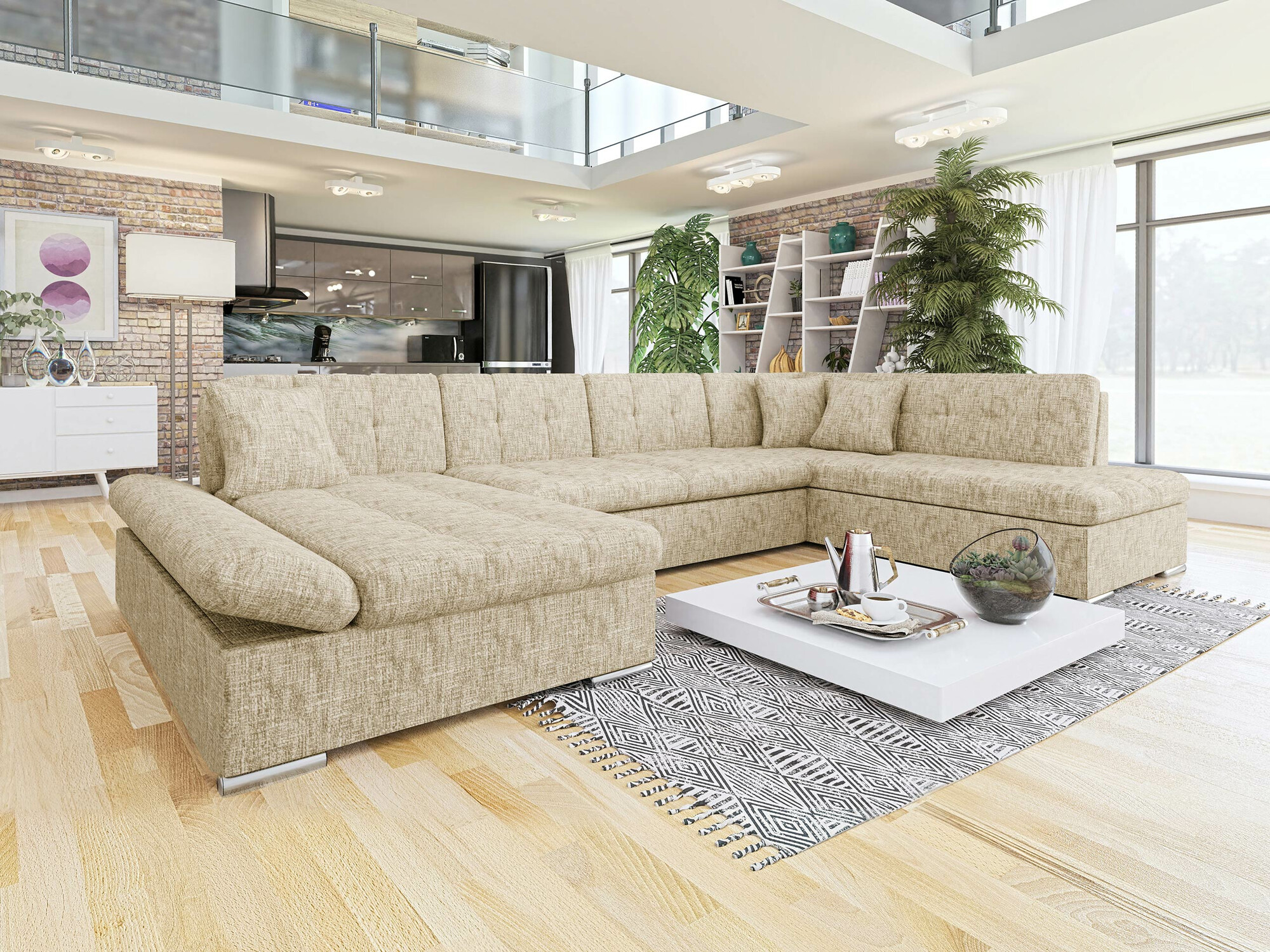 Ъглов диван Comfivo Tilia II (Tracy 211.03)
