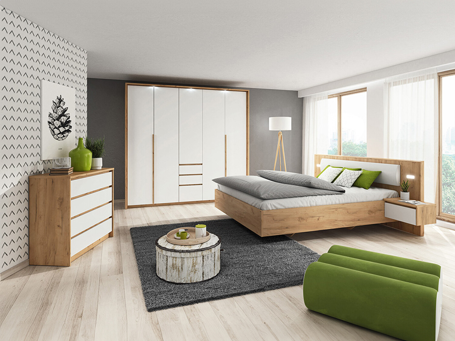 Комплект за спалня Evarenoi 104