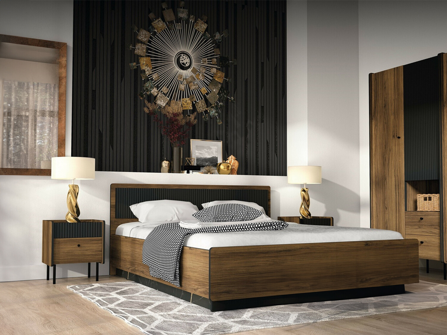 Комплект за спалня Tivsali 115