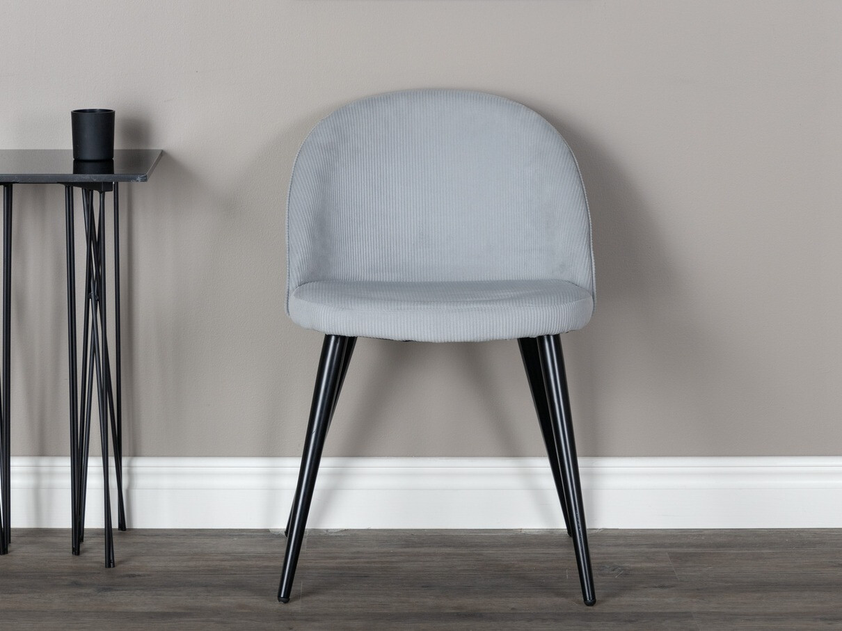 Стол Dallas 136 (Сив + Черен)