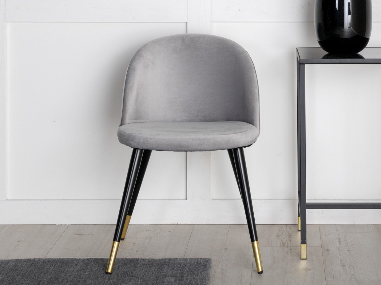 Стол Dallas 137 (Сив + Черен)