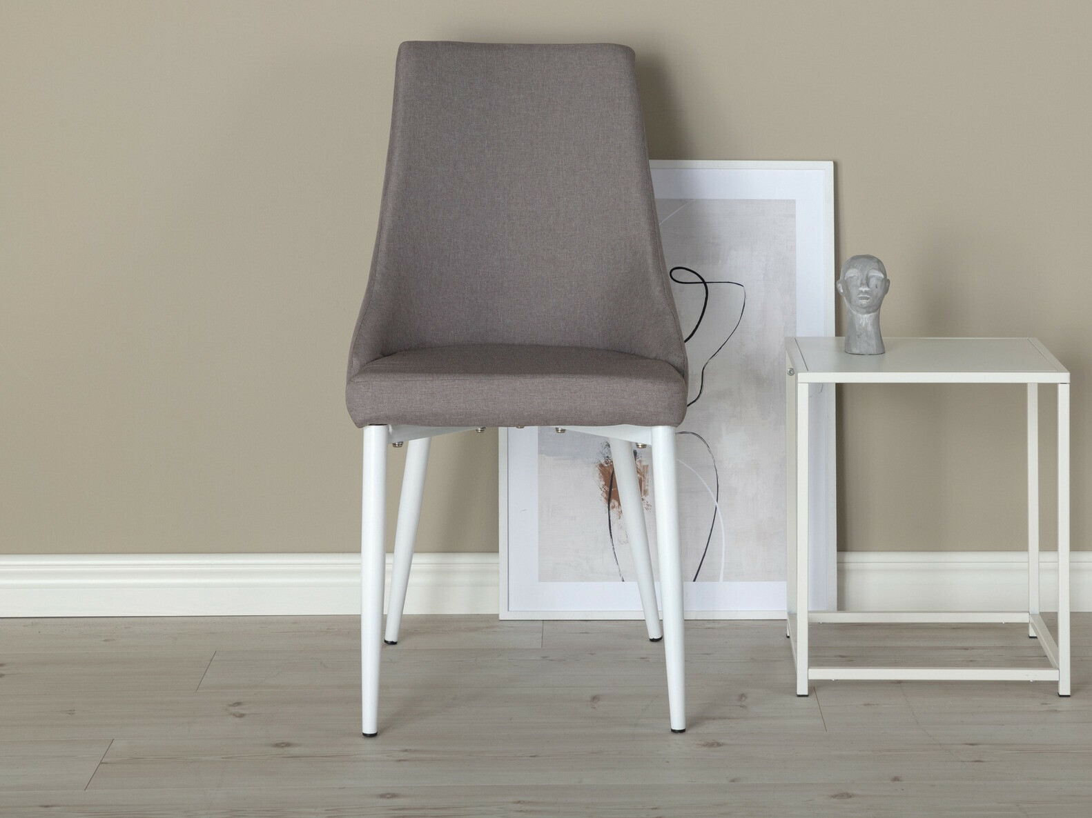 Стол Dallas 161 (Сив + Бял)