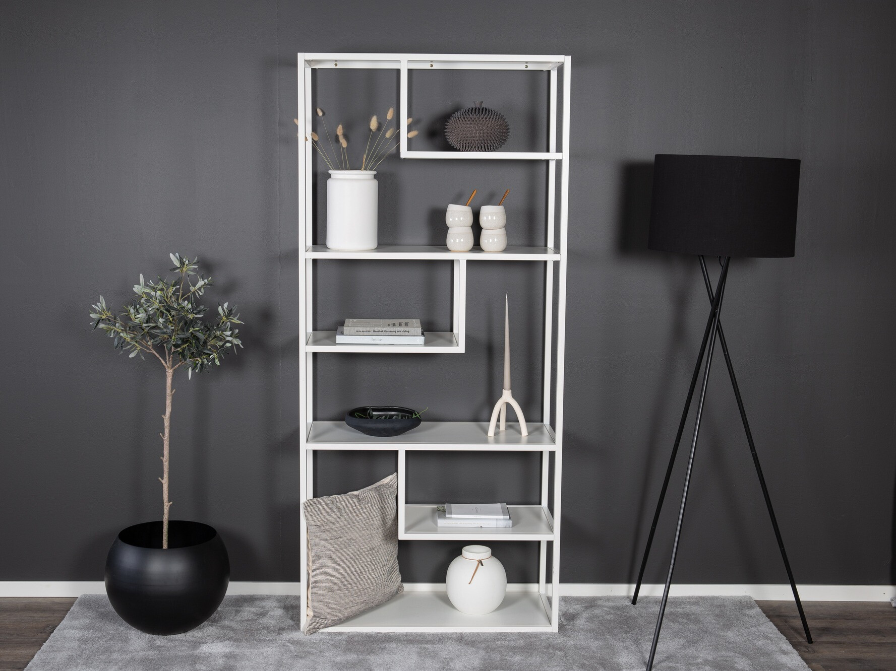 Етажерка Dallas 214 (Бял)