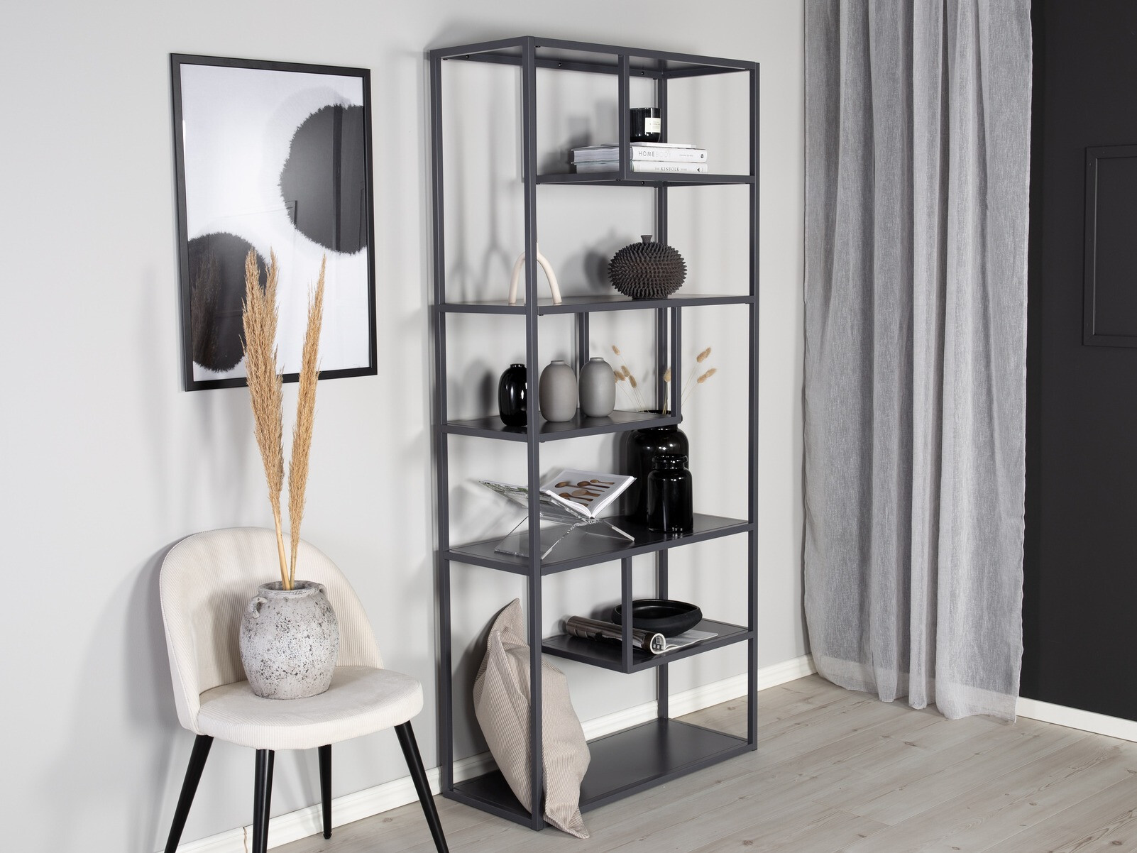 Етажерка Dallas 214 (Светло сив)