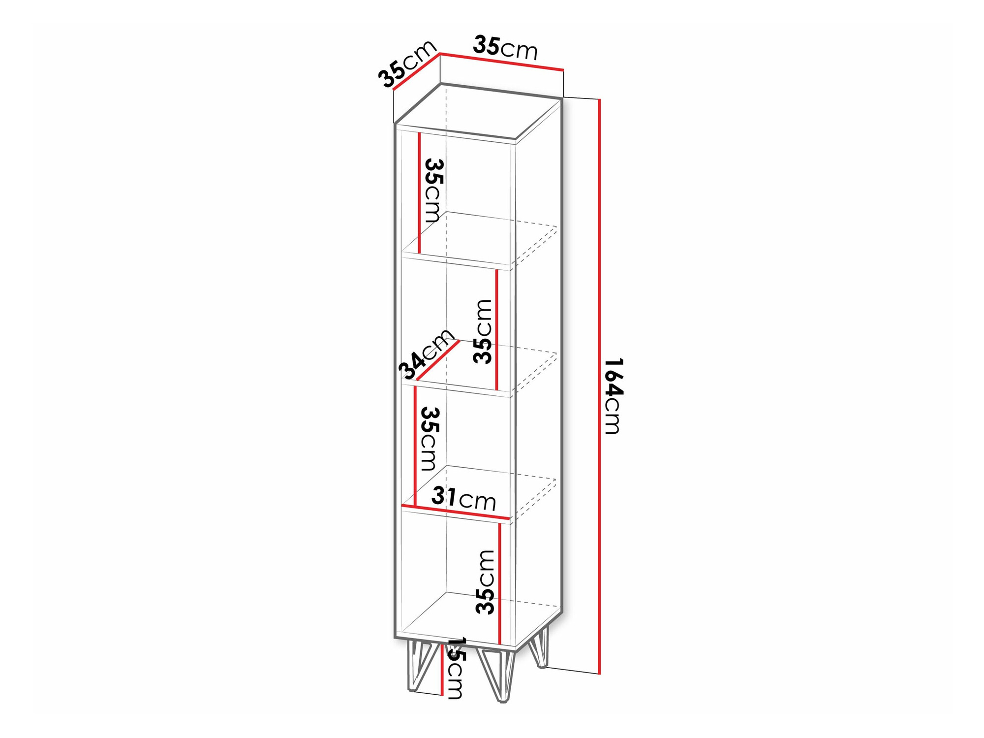 Етажерка Domdele 109