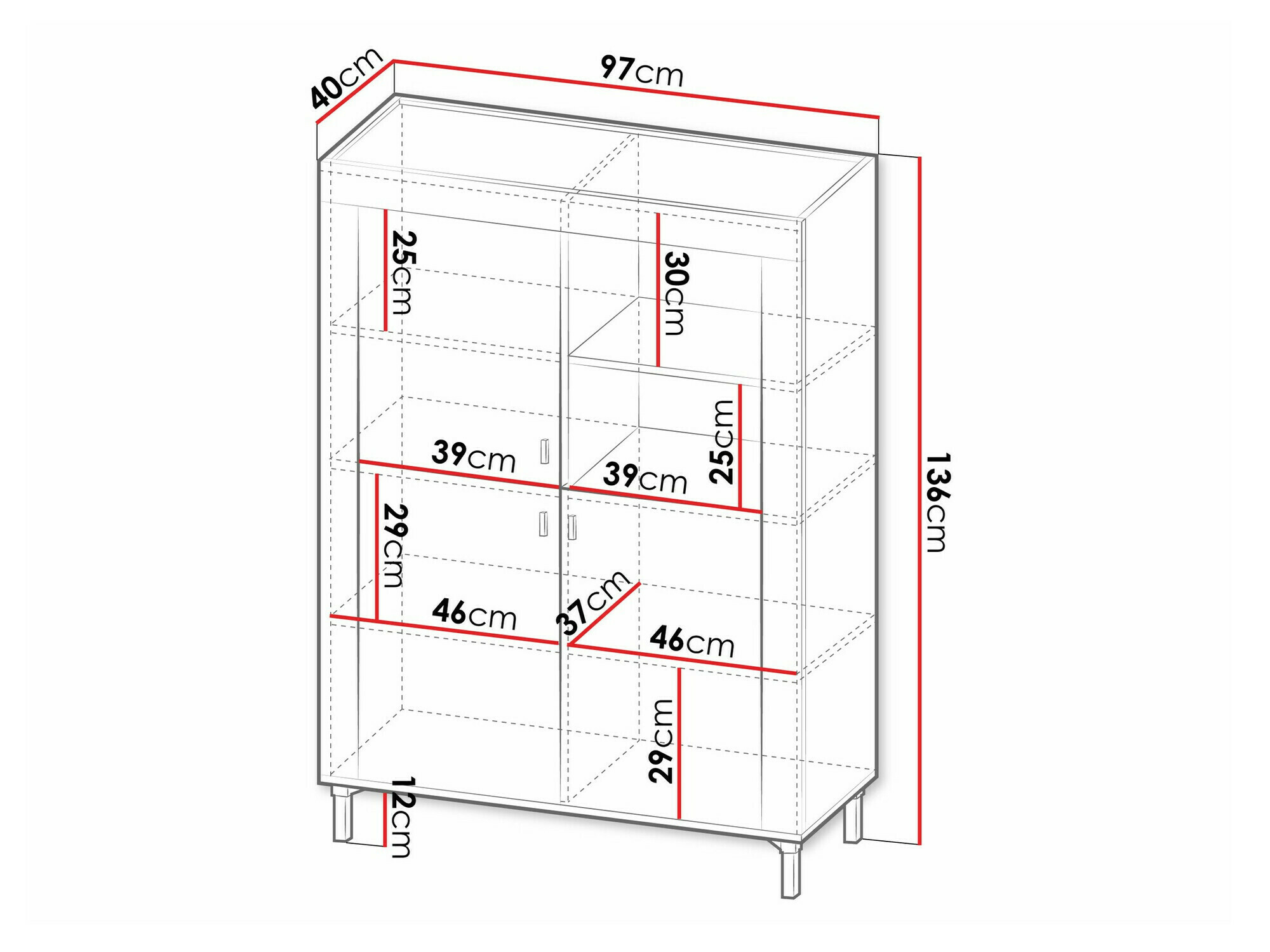 Етажерка Mormavu 105 (Кашмир)