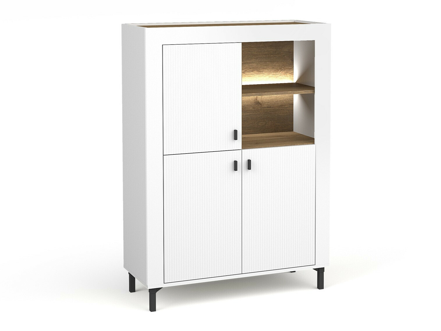 Етажерка Mormavu 105 (Матов бял)