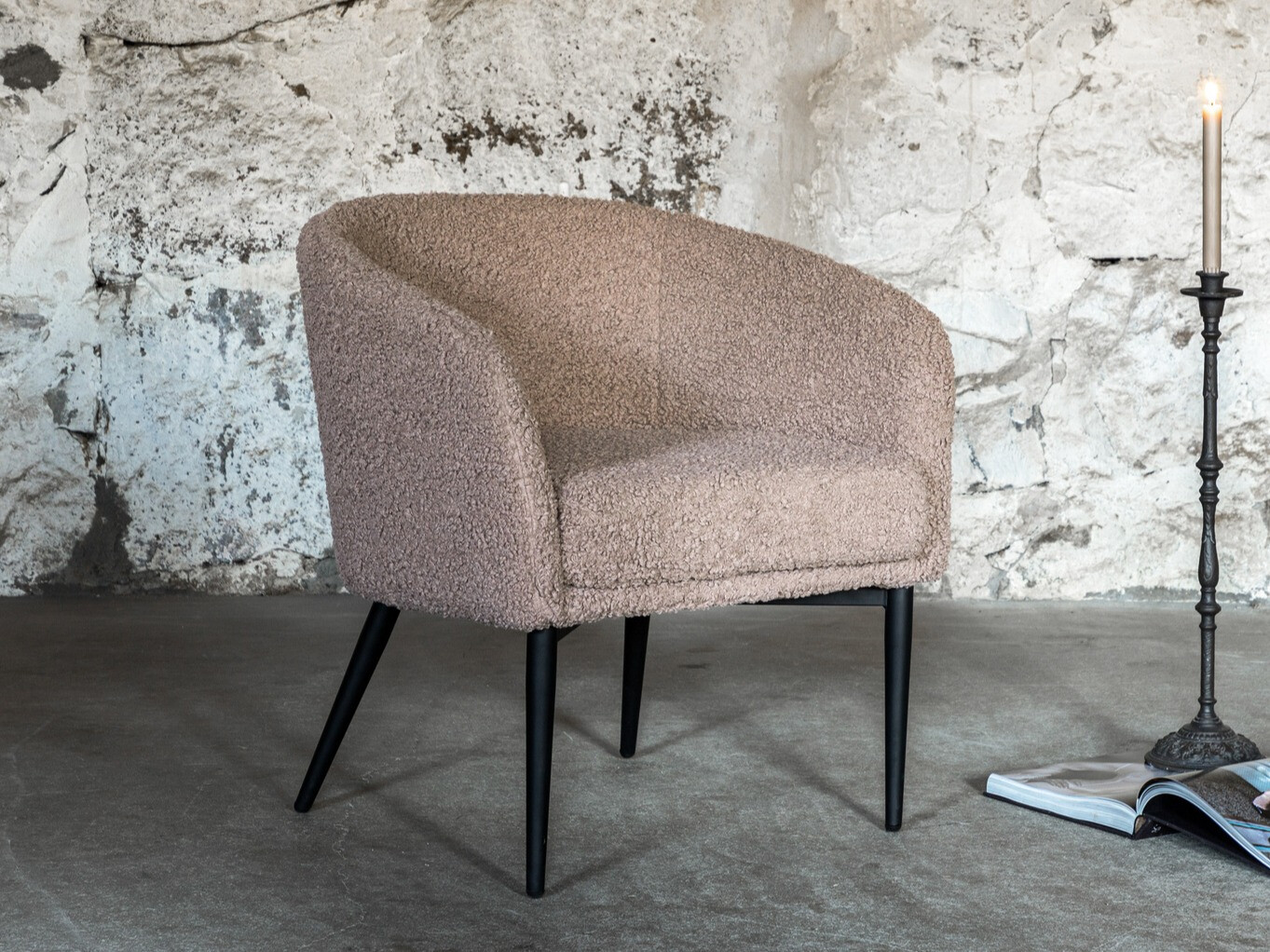 Фотьойл Dallas 1706 (Кафяв + Черен)